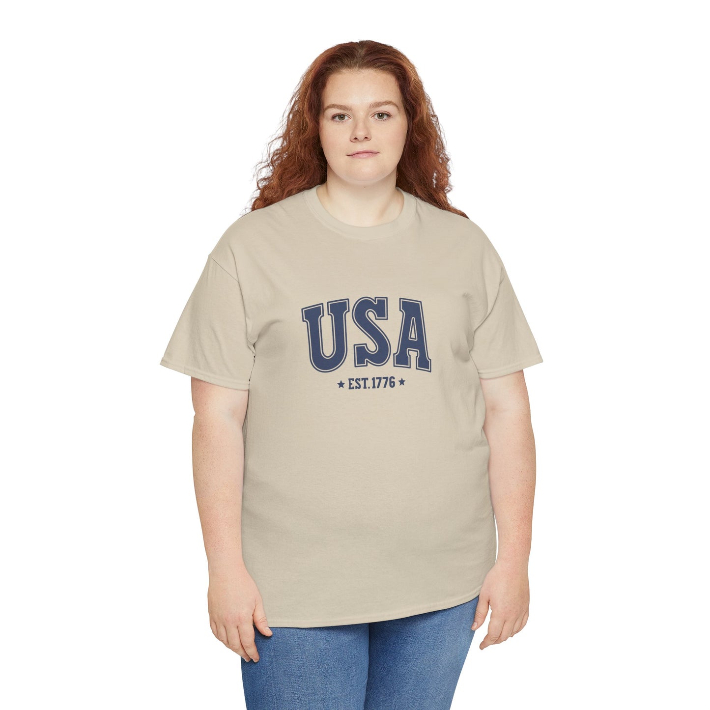Princess Grace  TEAM USA   Unisex Heavy  Cotton Tee