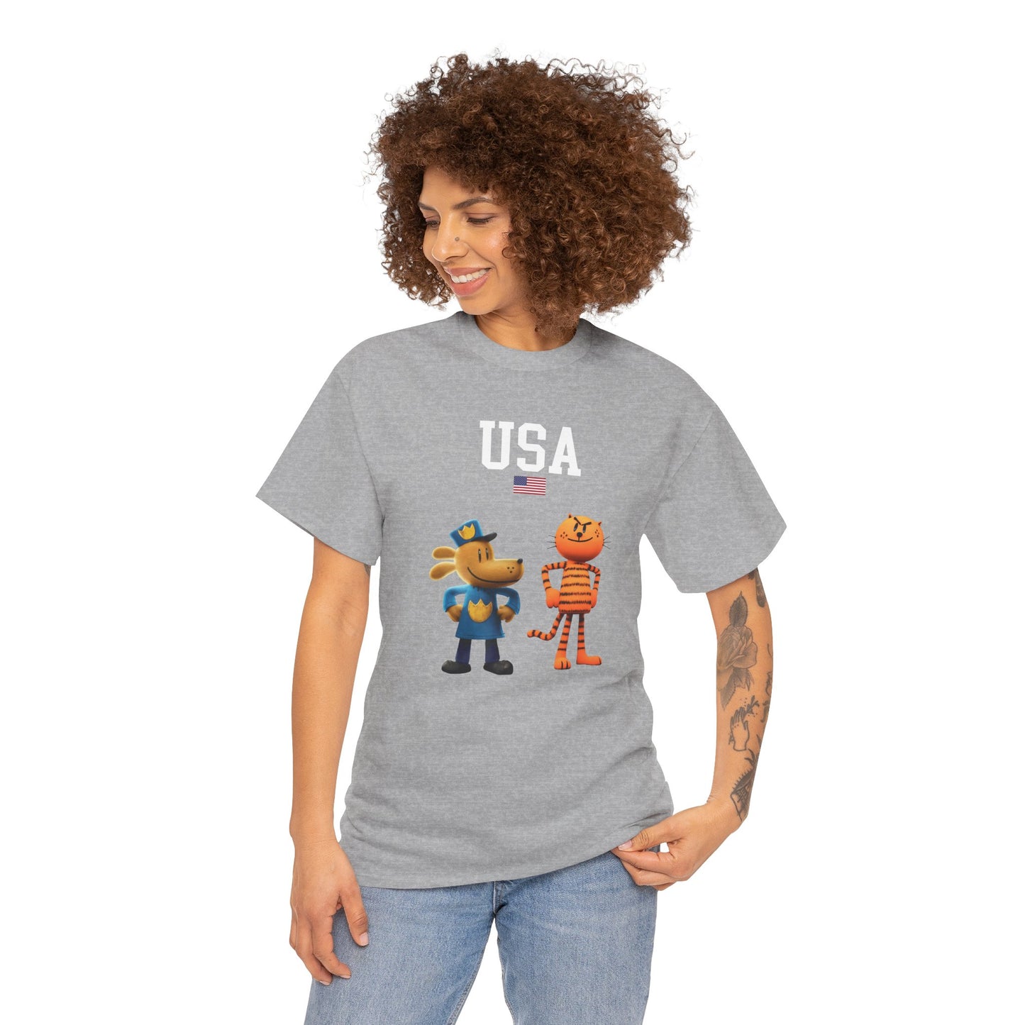 Princess Grace  TEAM USA  Unisex Heavy Cotton Tee