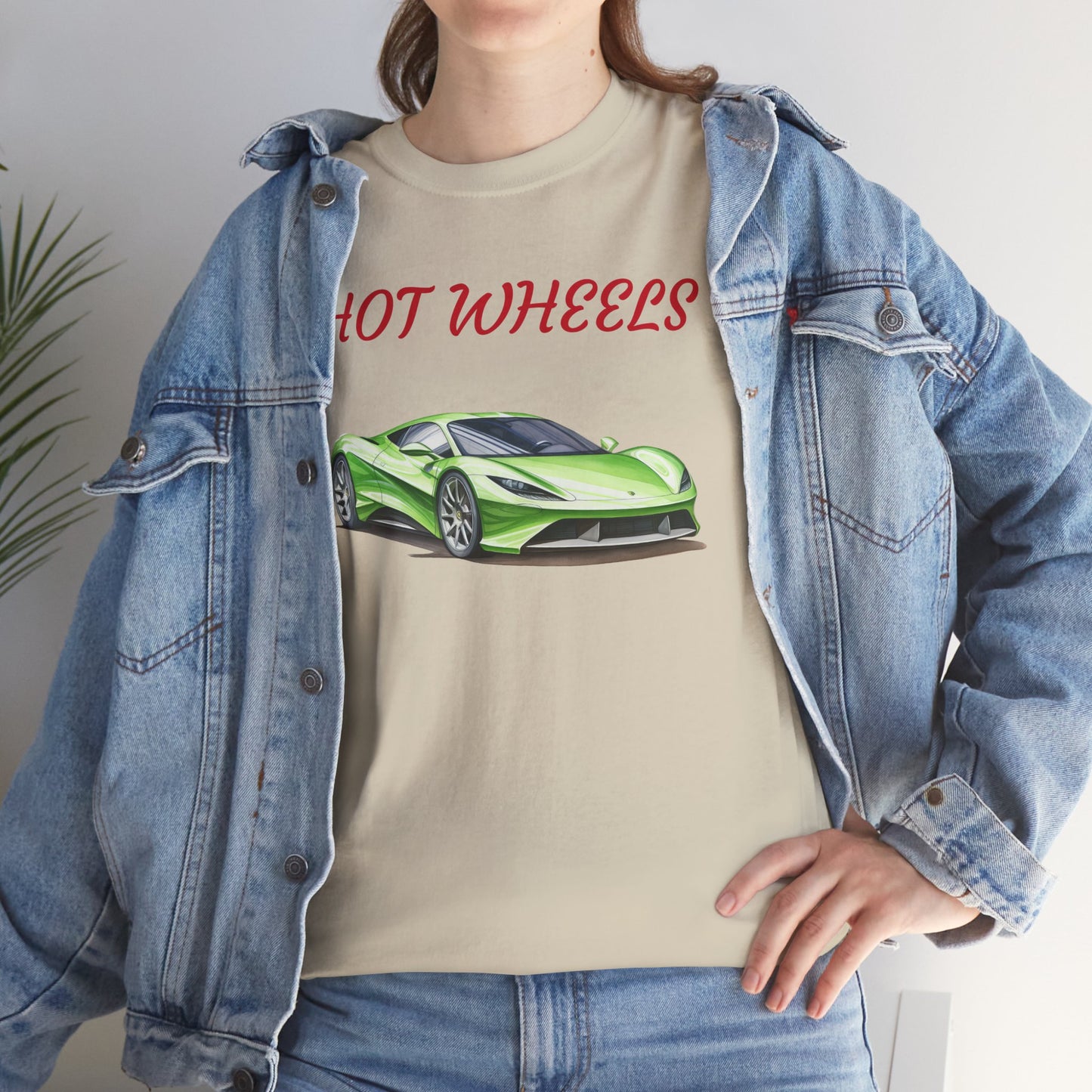 Princess Grace  Hot Wheels Unisex Heavy Cotton Tee Perfect for Car Enthusiasts