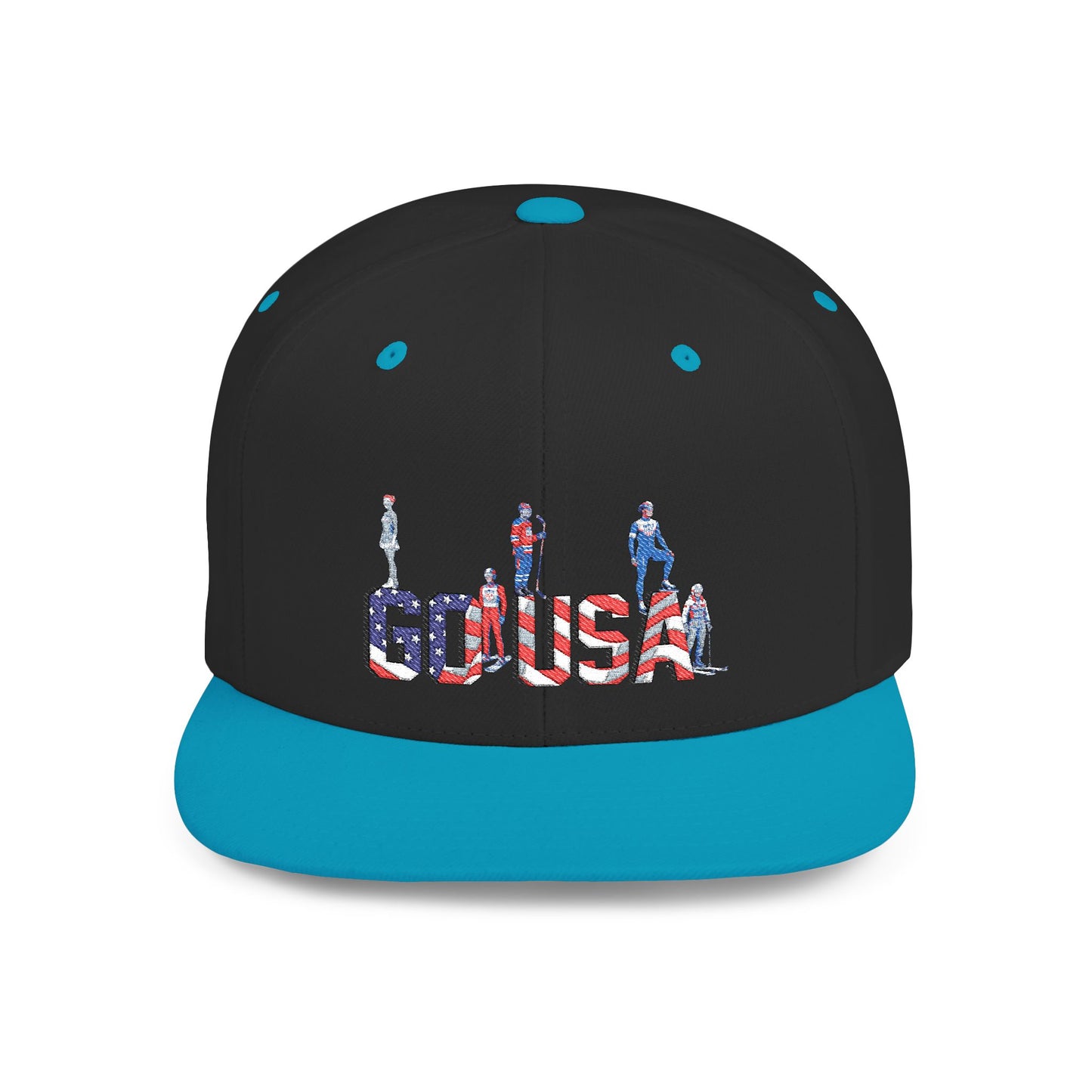 Princess Grace  TEAM USA  Flat Bill Snapback Hat