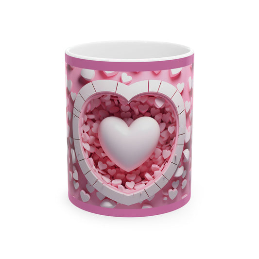 Princess Grace  Heartwarming Ceramic Mug  Perfect for Love Celebrations
