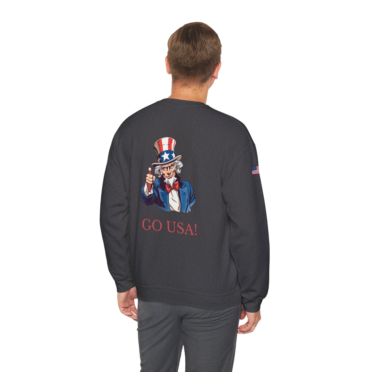 Princess Grace TEAM USA Unisex Heavy Blend Crewneck Sweatshirt