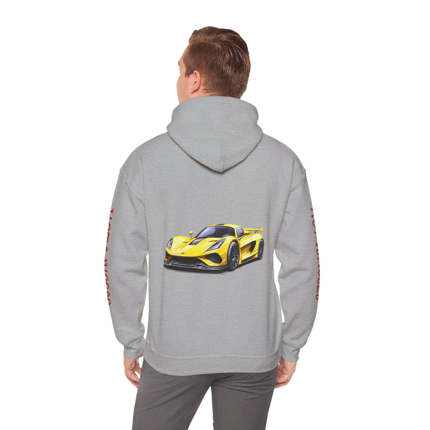 Princess Grace  Cool Hot Wheels Unisex Heavy Blend Hooded Sweatshirt Car Enthusiast Gift