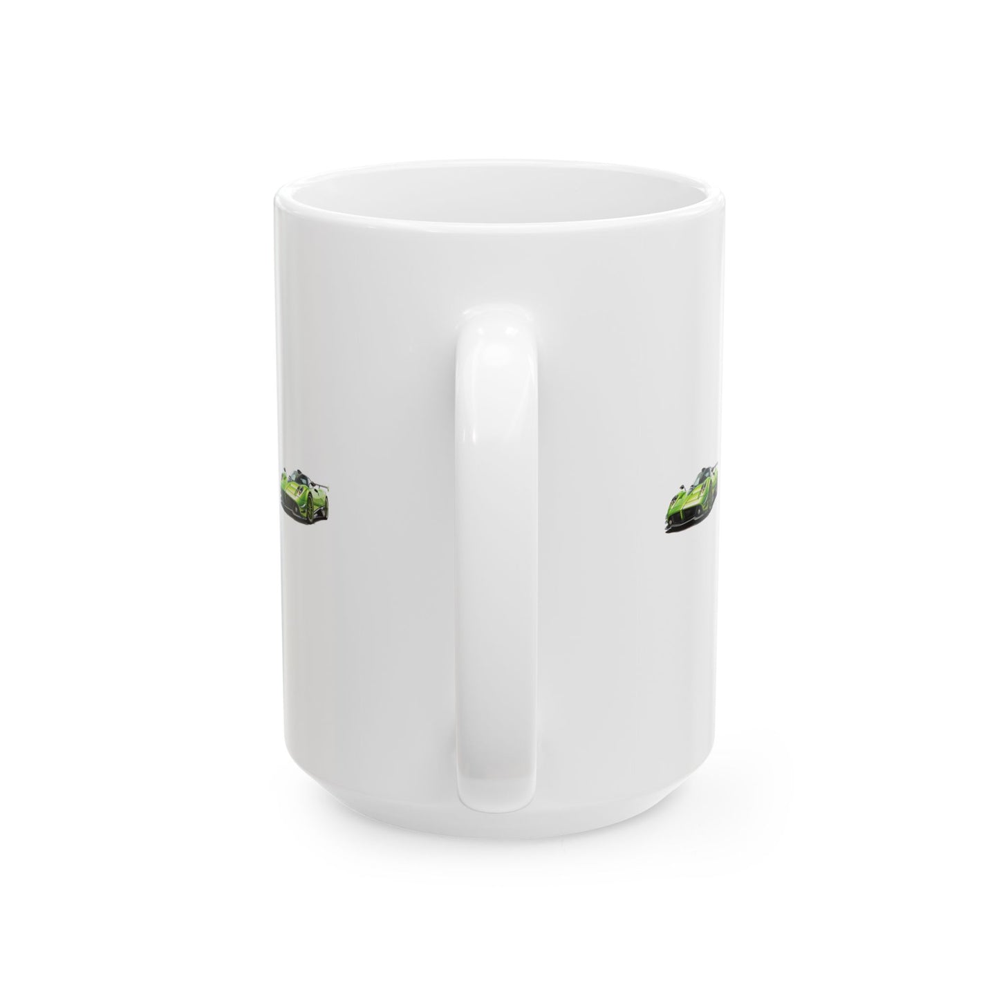 Princess Grace  Racing Car Ceramic Mug   Perfect Gift for Car Enthusiasts