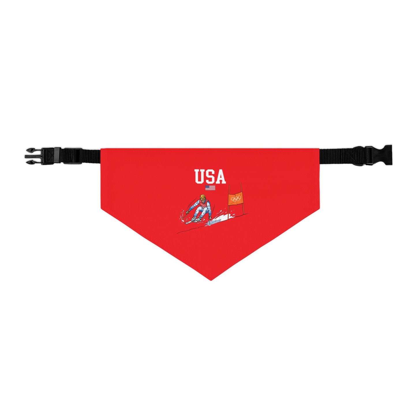 Princess Grace  TEAM USA  Pet Bandana Collar