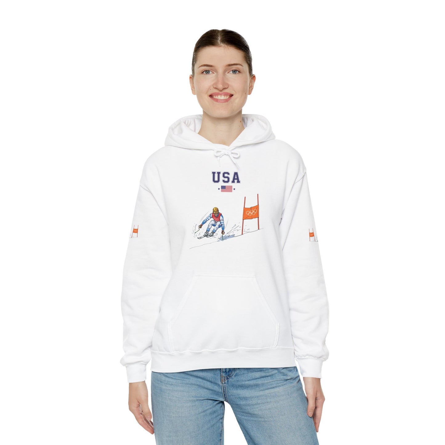 Princess Grace  TEAM USA  Unisex Heavy Blend  Hooded Sweatshirt