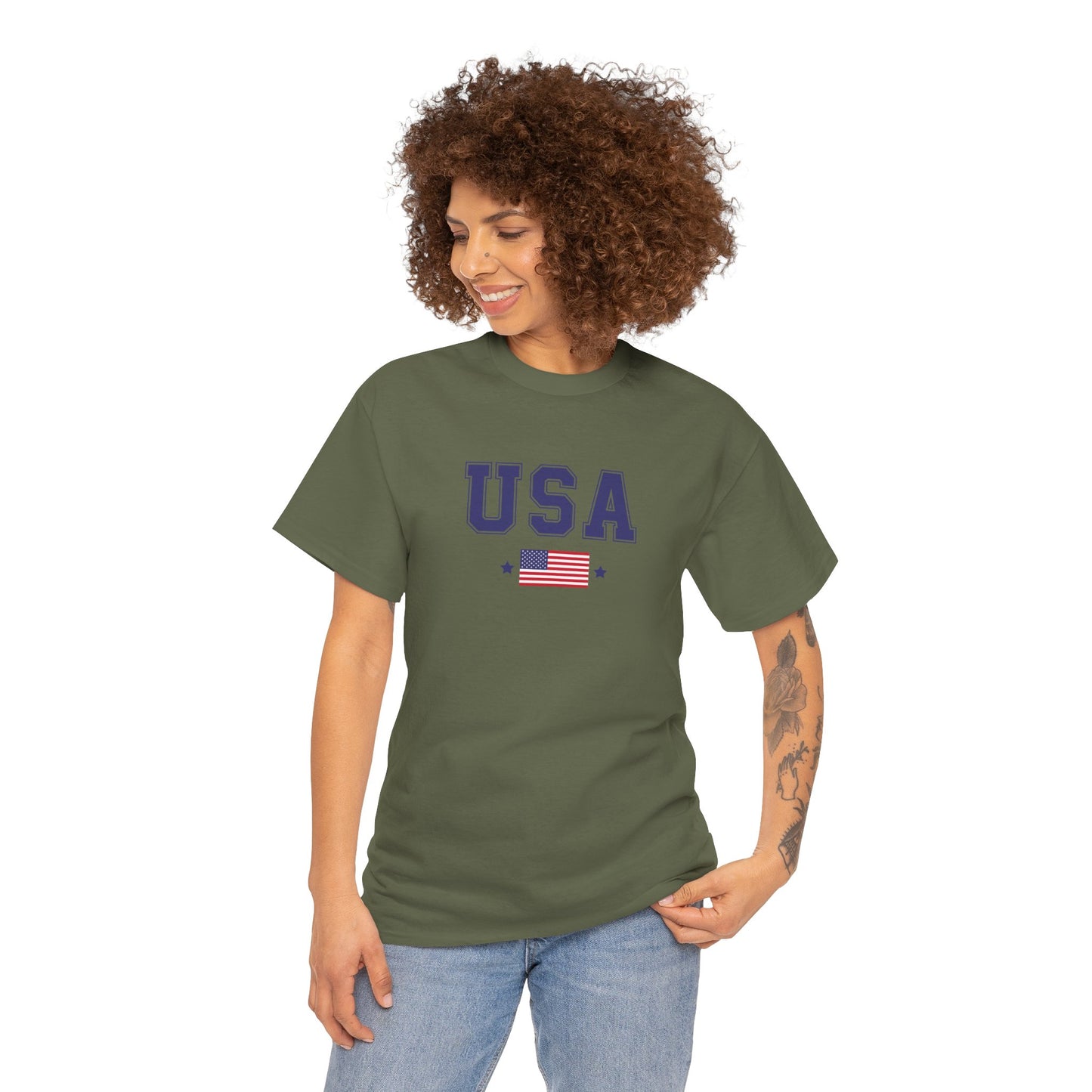 Princess Grace  TEAM USA  Unisex Heavy Cotton Tee