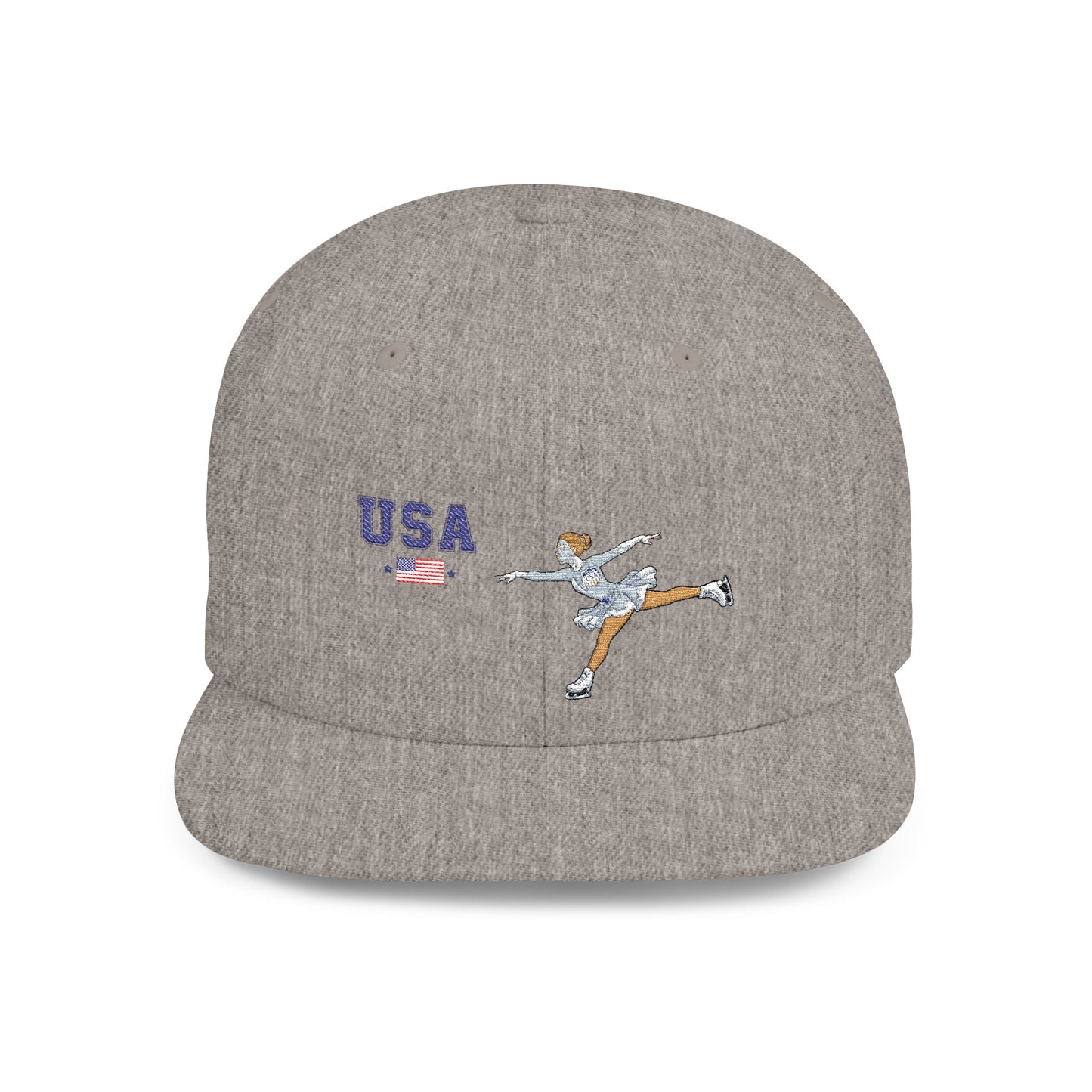 Princess Grace  TEAM USA  Flat Bill Snapback Hat