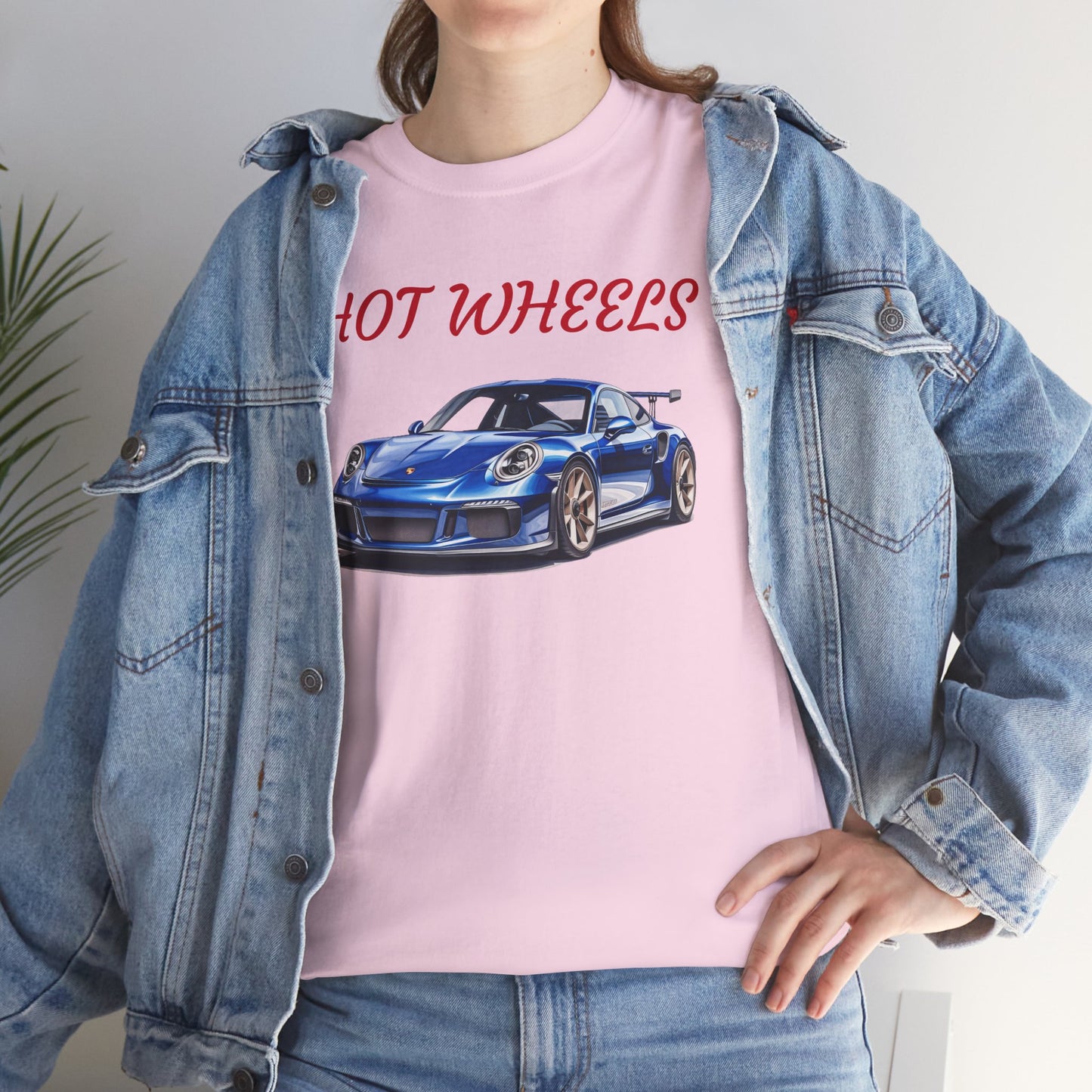 Princess Grace  Cool Hot Wheels Unisex Heavy Cotton Tee Perfect Gift for Car Lovers