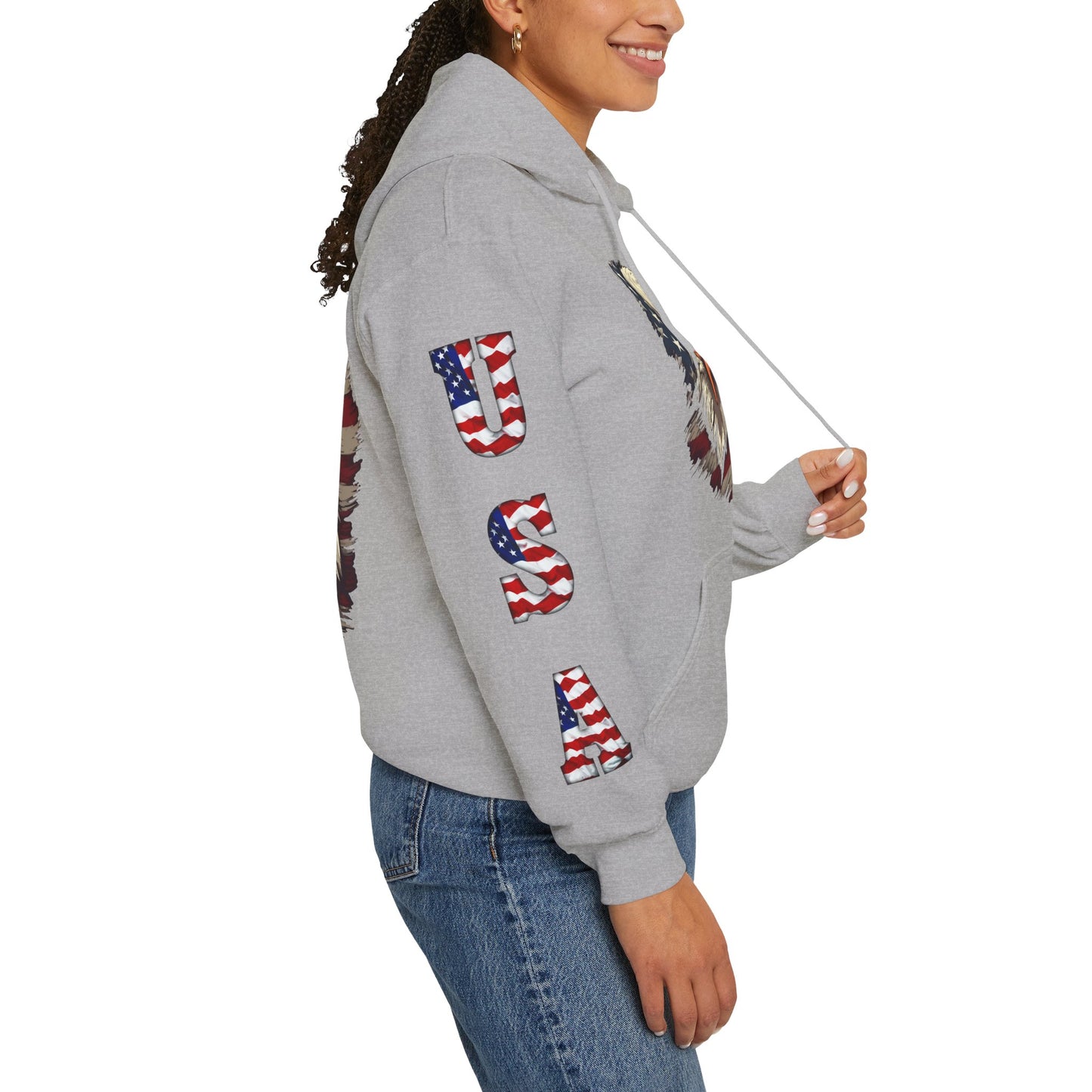 Princess Grace  American Eagle Unisex Heavy Blend Hooded Sweatshirt