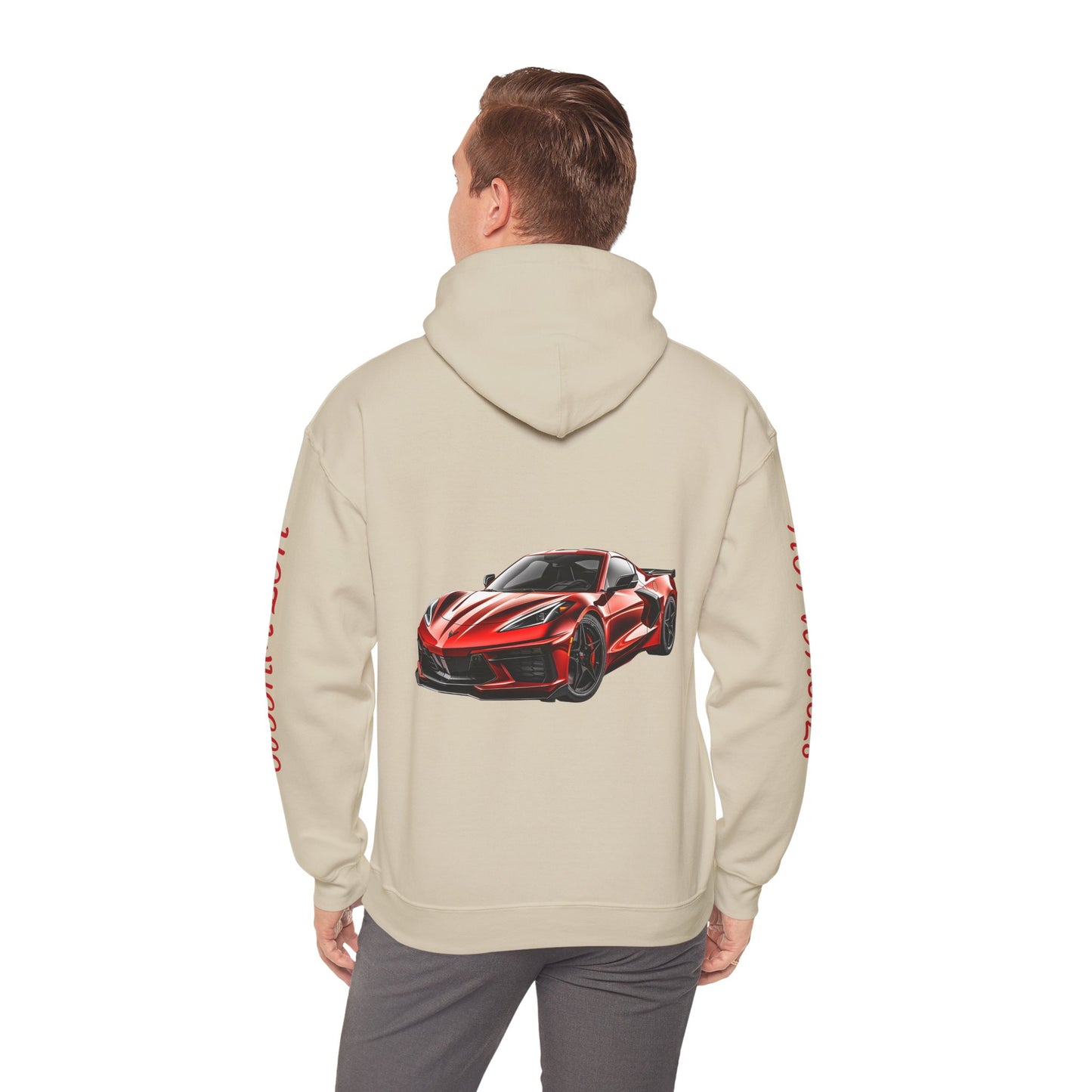 Princess Grace  Hot Wheels Unisex Hooded Sweatshirt Stylish Car Graphic Sweatshirt for Car Enthusiasts