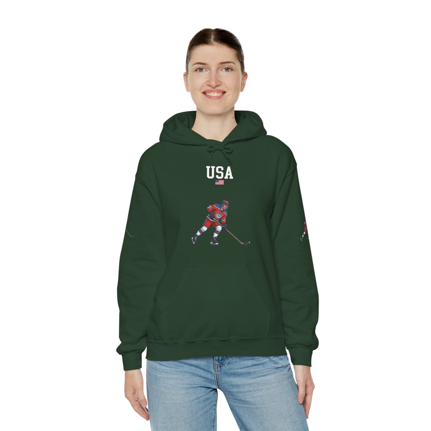 Princess Grace  TEAM USA  Unisex Heavy Blend Hooded Sweatshirt