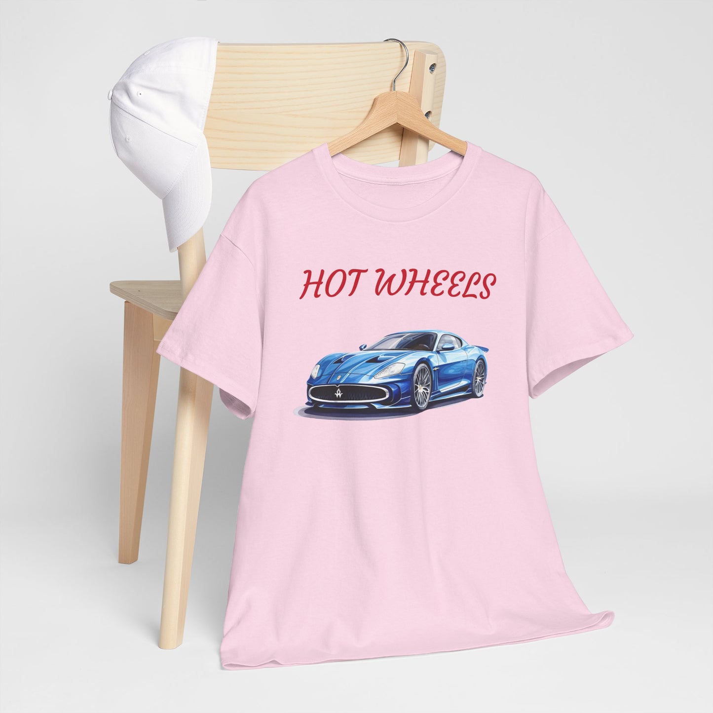 Princess Grace  Hot Wheels Unisex Heavy Cotton Tee Classic Car Graphic T-Shirt for Auto Enthusiasts