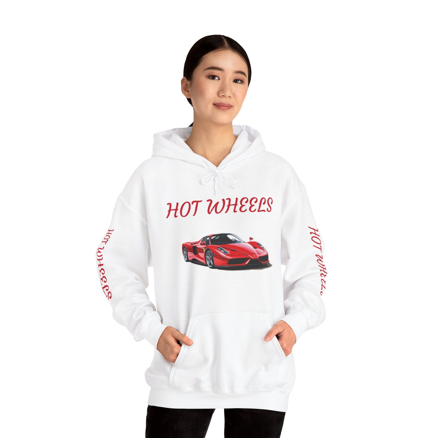 Princess Grace  Hot Wheels Unisex Heavy Blend Hooded Sweatshirt Car Enthusiast Apparel