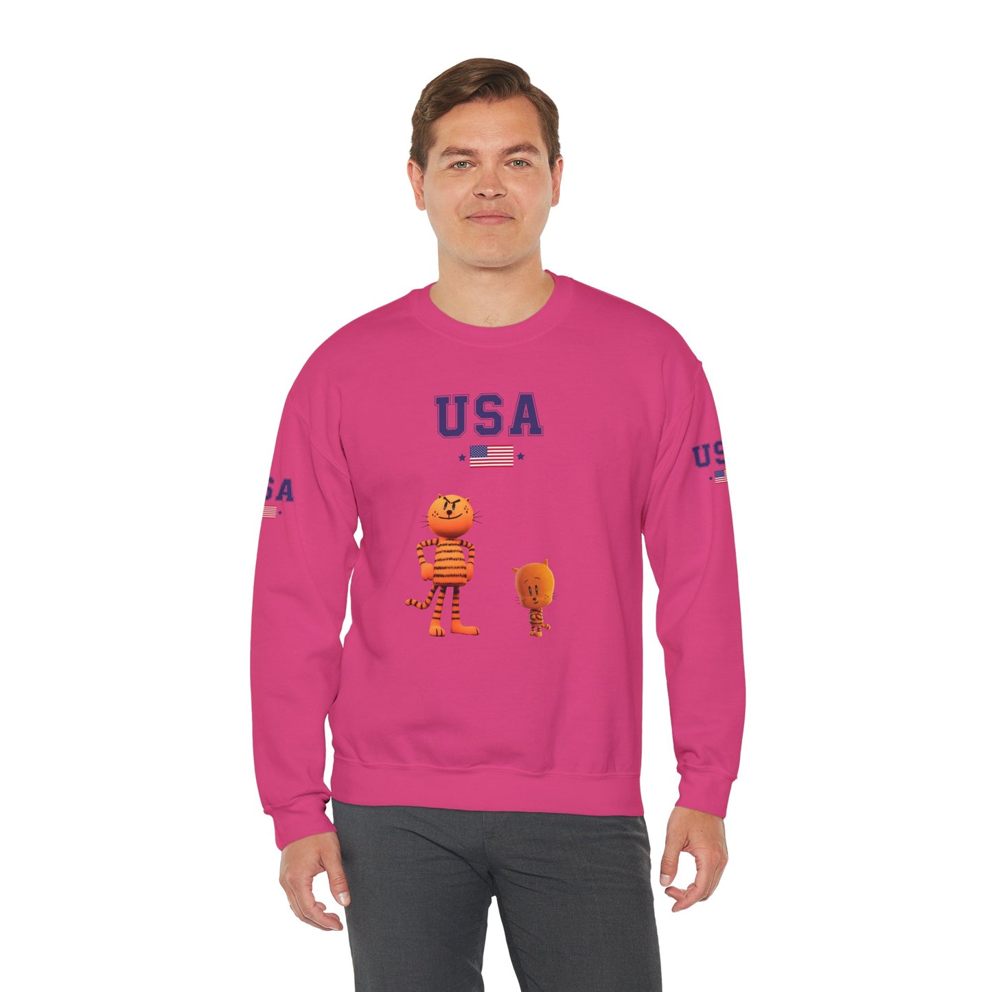 Princess Grace  TEAM USA  Unisex Heavy Blend  Crewneck Sweatshirt