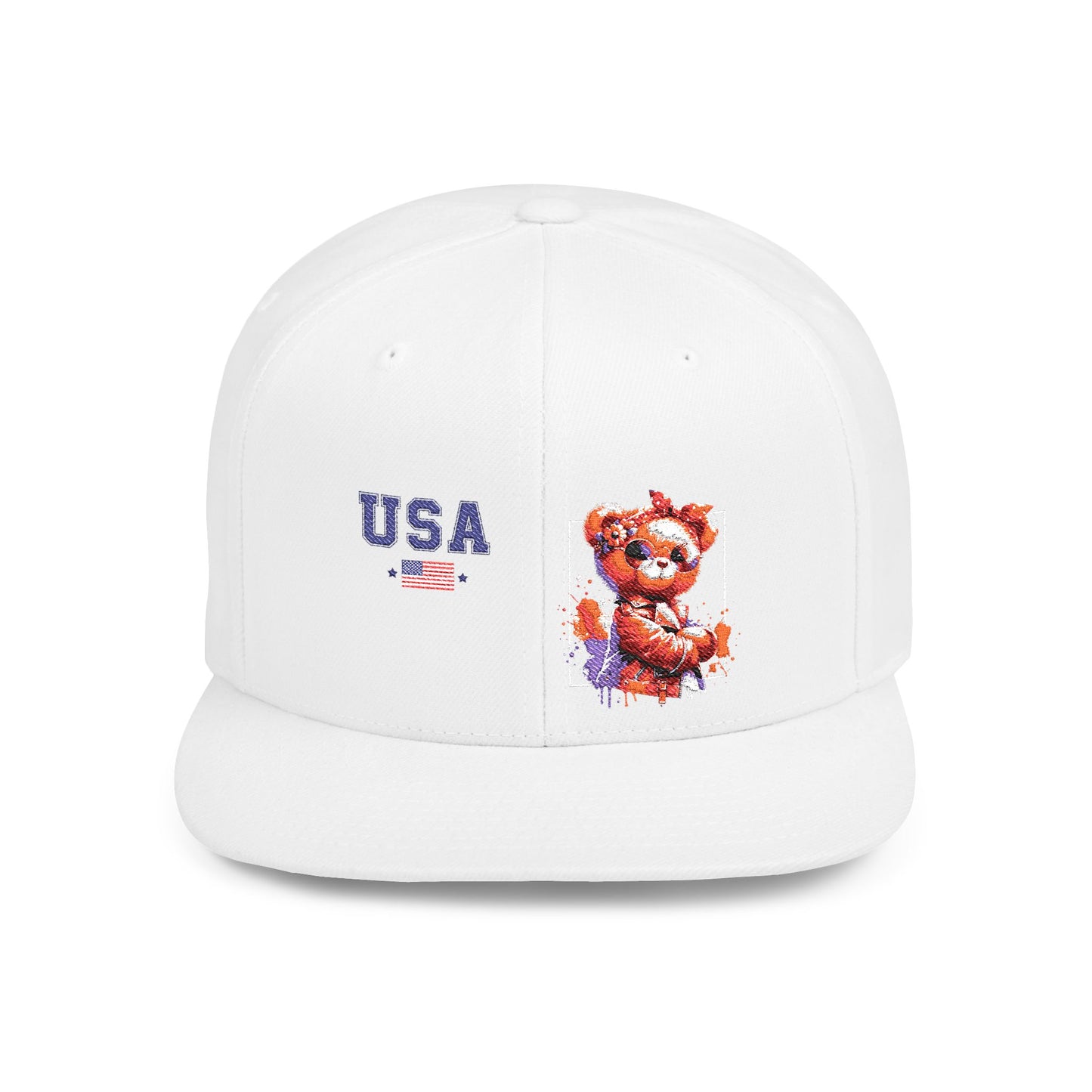 Princess Grace  TEAM USA  Flat Bill Snapback Hat
