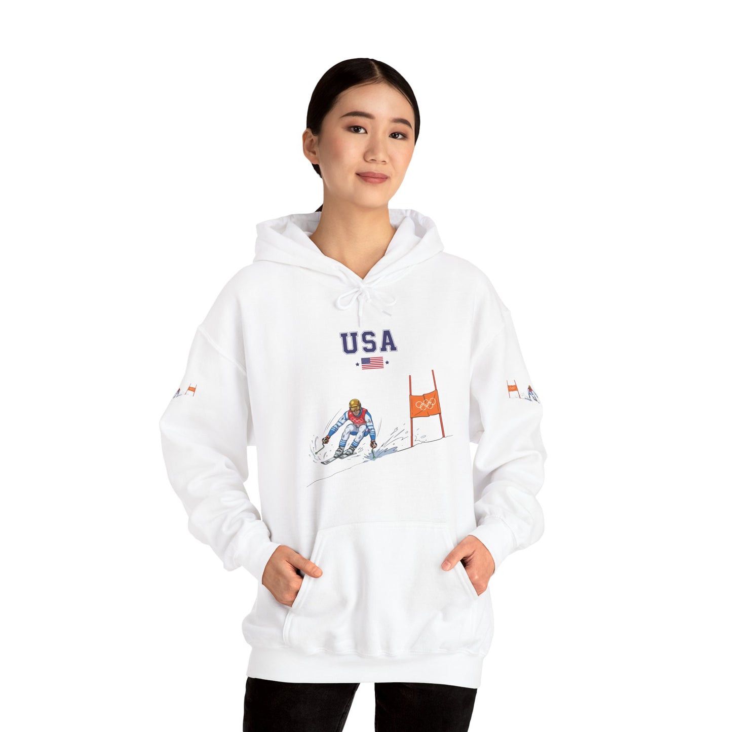 Princess Grace  TEAM USA  Unisex Heavy Blend  Hooded Sweatshirt