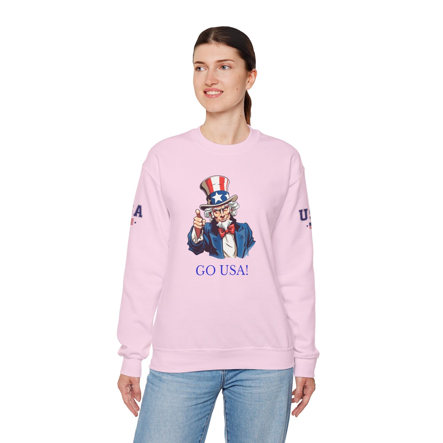 Princess Grace  TEAM USA  Unisex Heavy Blend Crewneck Sweatshirt