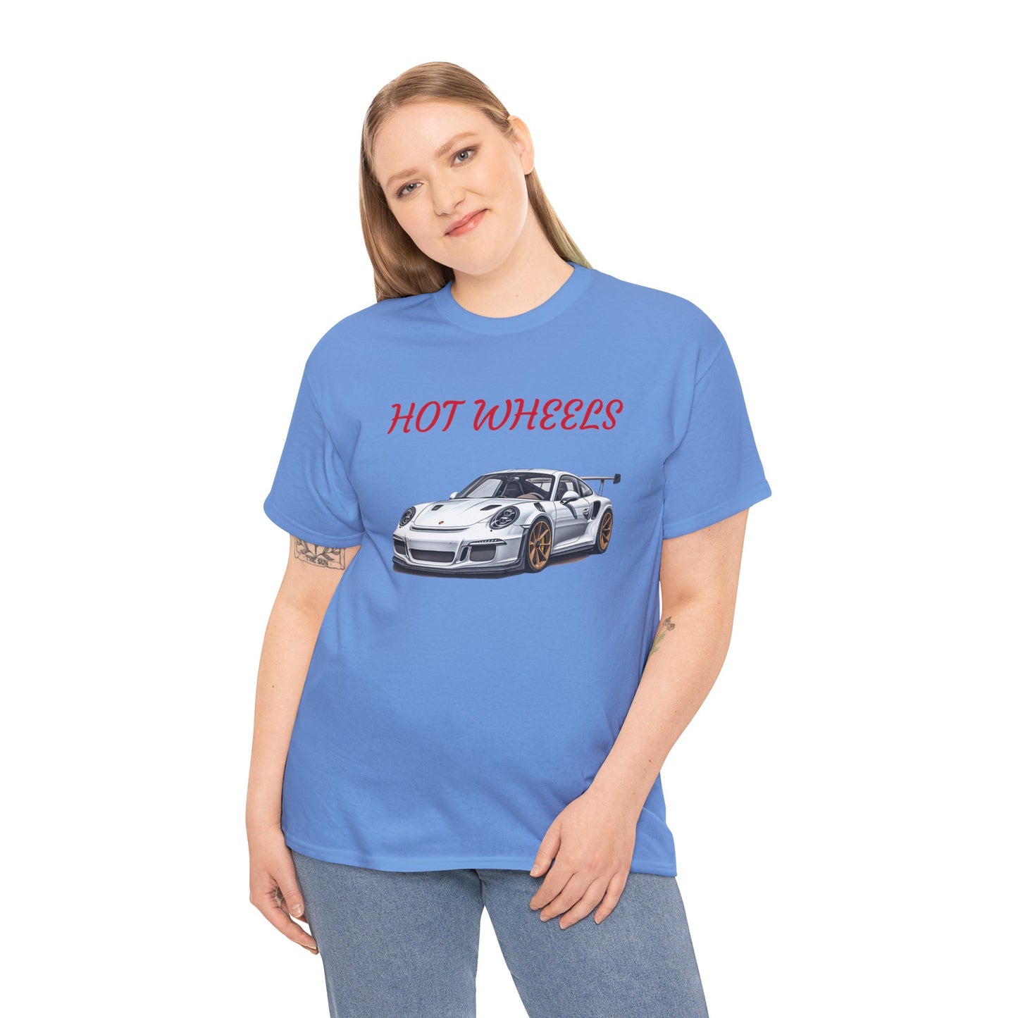 Princess Grace  Hot Wheels Unisex Heavy Cotton Tee Car Enthusiast Shirt for Auto Lovers