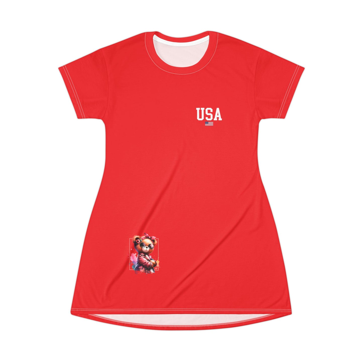 Princess Grace  TEAM USA  T-Shirt Dress
