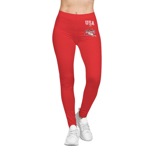 Princess Grace  TEAM USA  Women's Casual Leggings