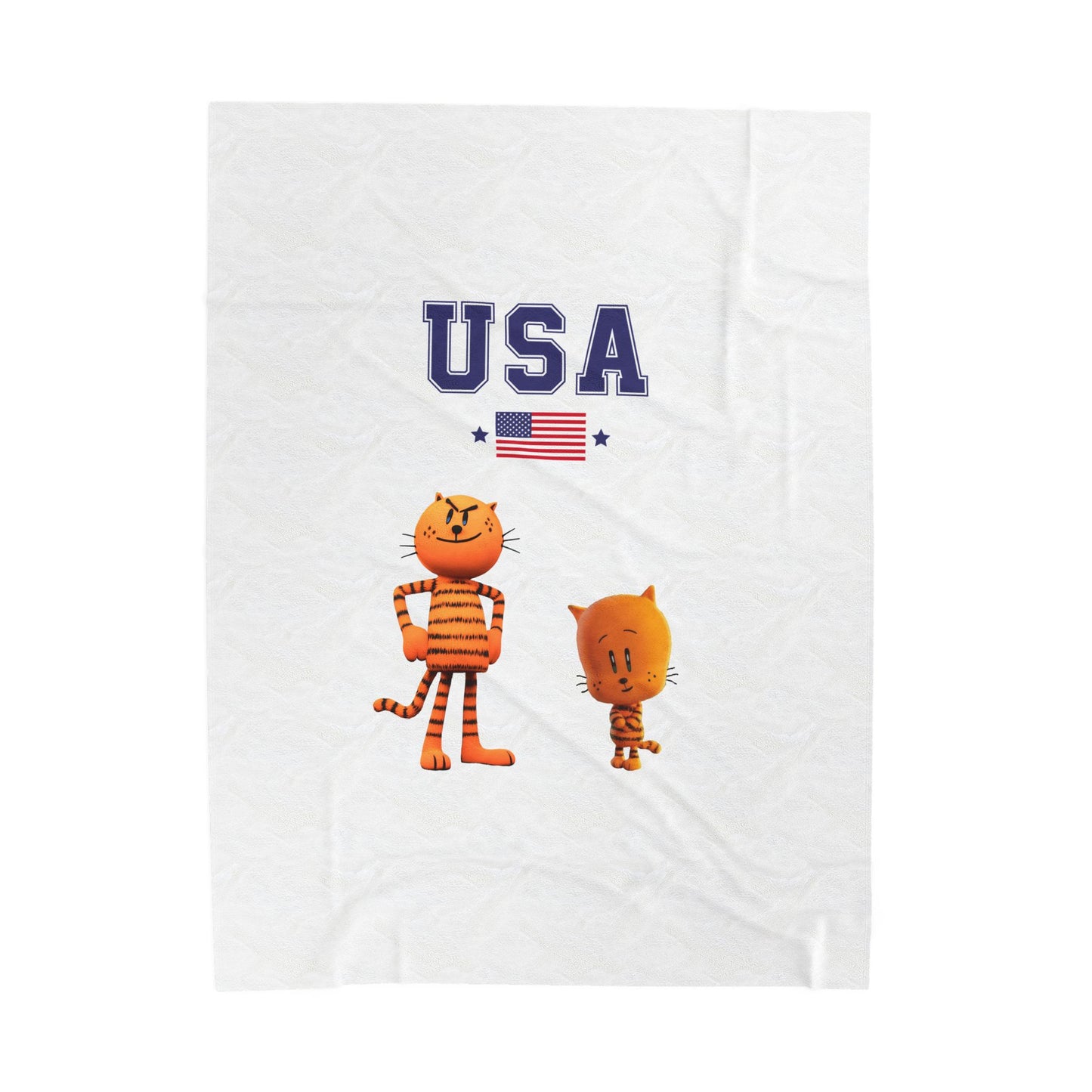 Princess Grace  TEAM USA  Velveteen Plush Blanket