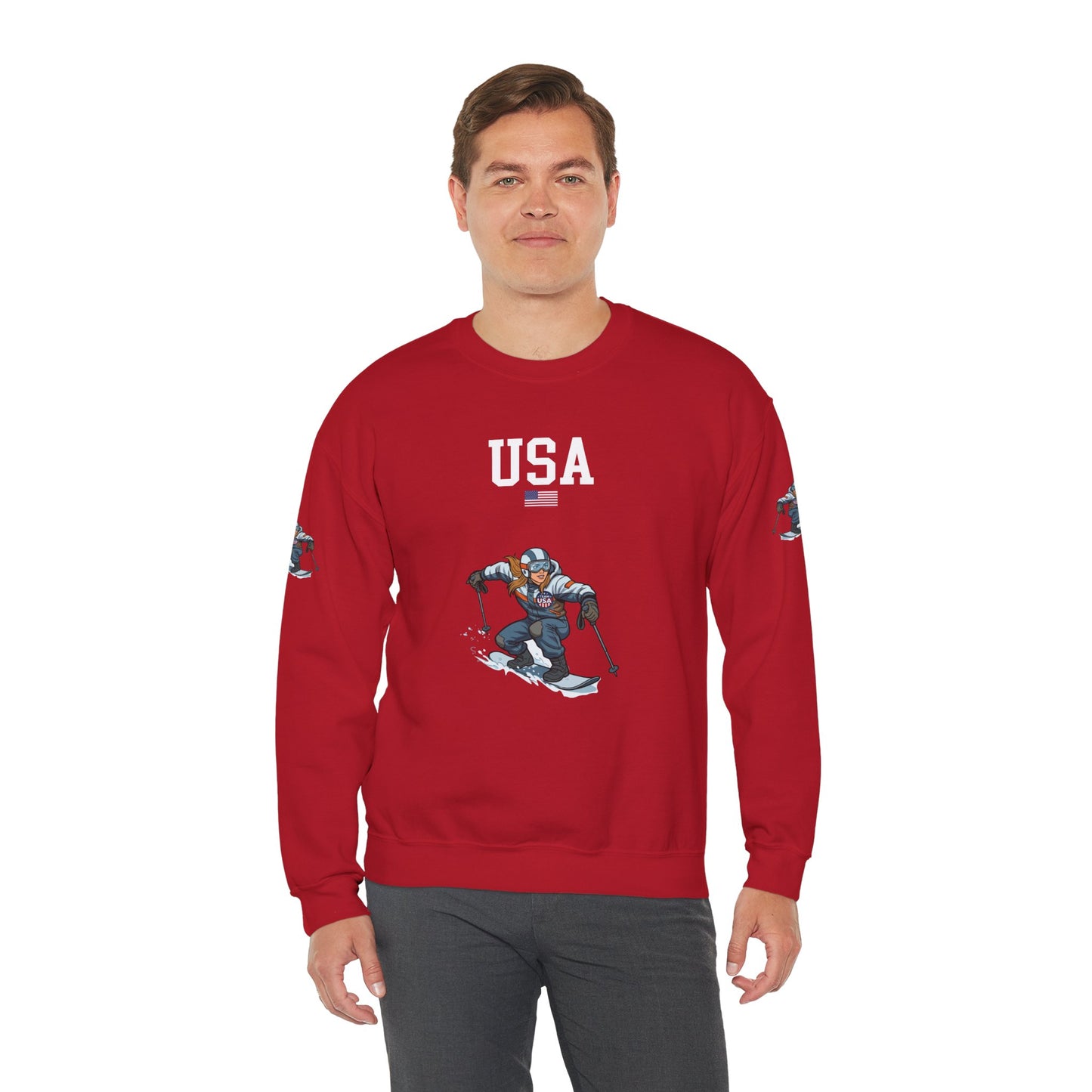 Princess Grace  TEAM USA  Unisex Heavy Blend  Crewneck Sweatshirt