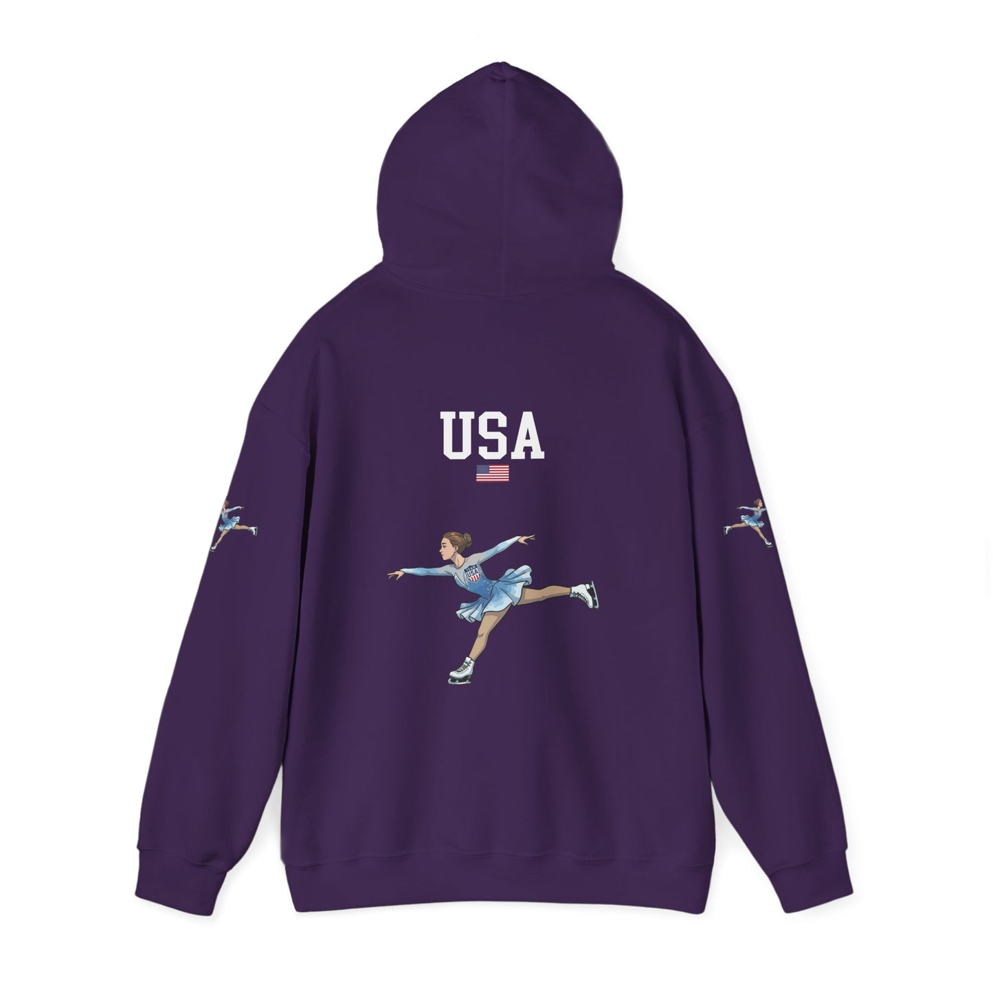 Princess Grace  TEAM USA  Unisex Heavy Blend Hooded Sweatshirt
