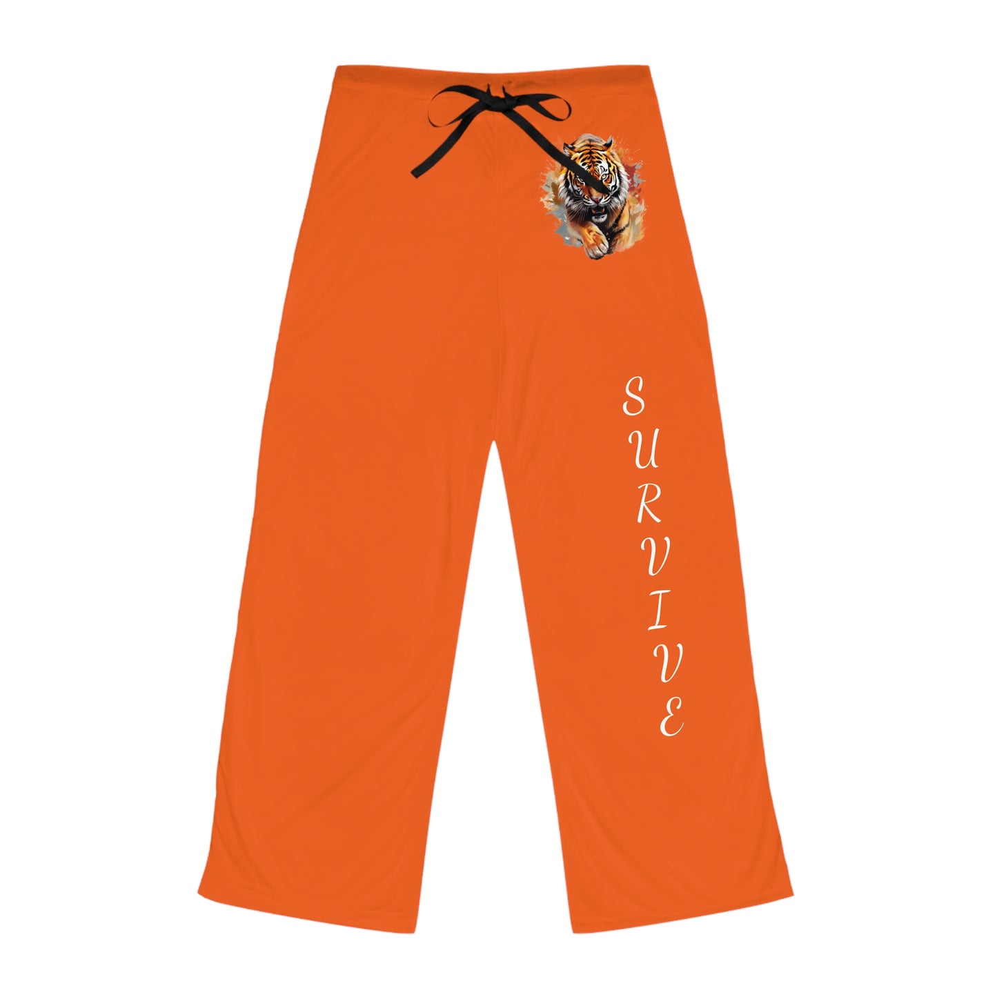 Princess Grace  Survive Tiger  Pajama Pants  Cozy & Stylish Loungewear for Relaxation