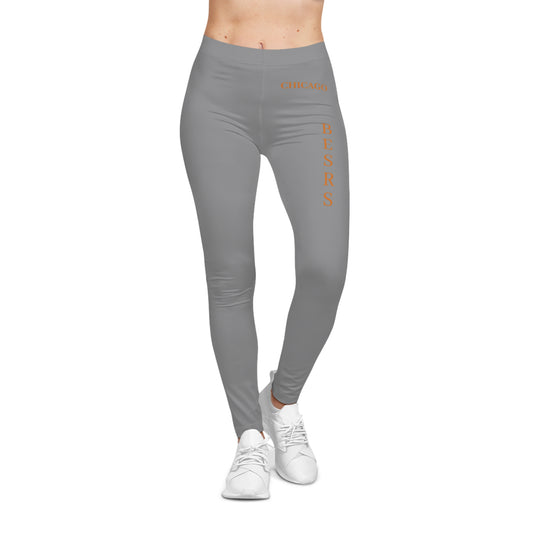 Princess Grace  TEAM USA  Women's Casual Leggings CHICAGO BEARS