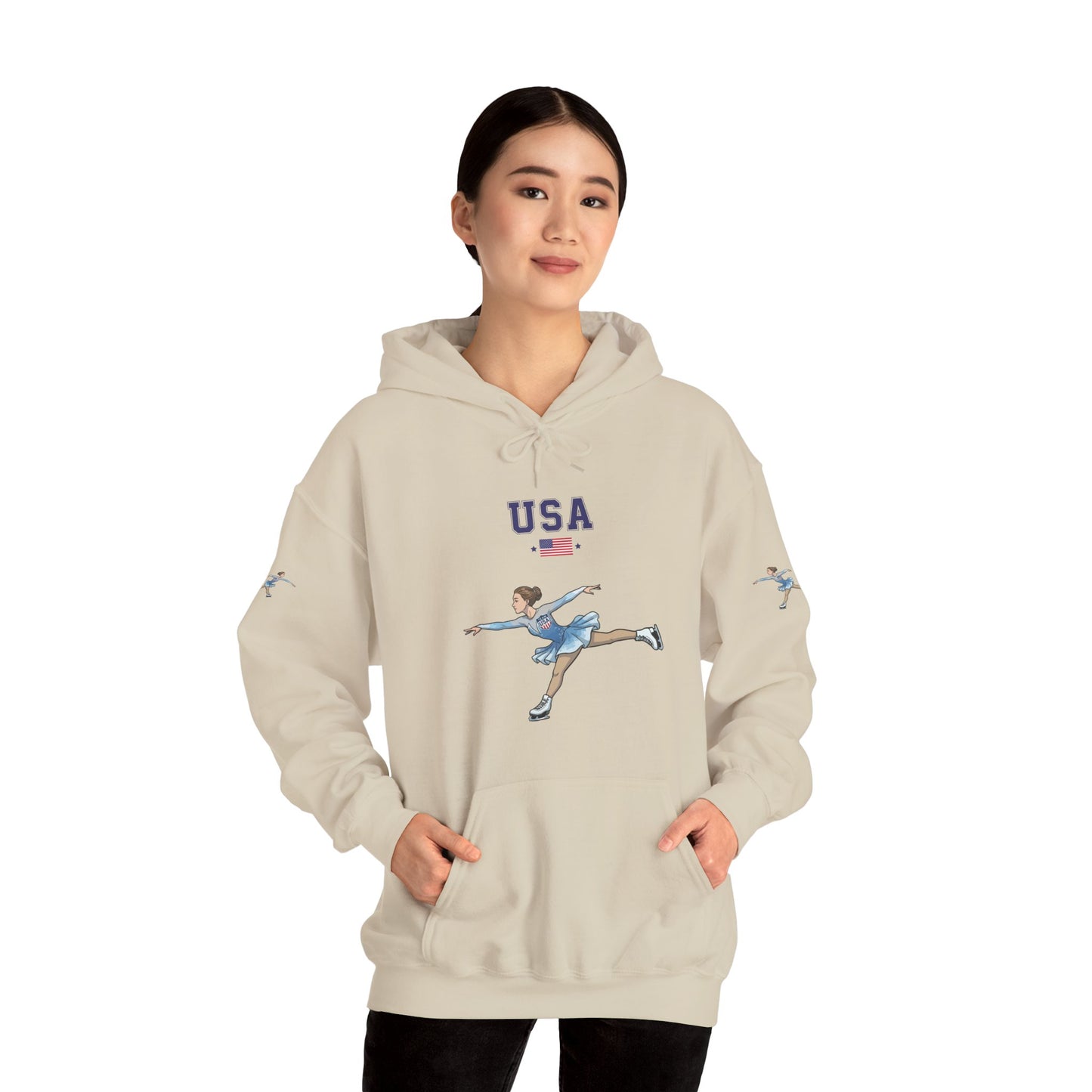 Princess Grace  TEAM USA  Unisex Heavy Blend Hooded Sweatshirt