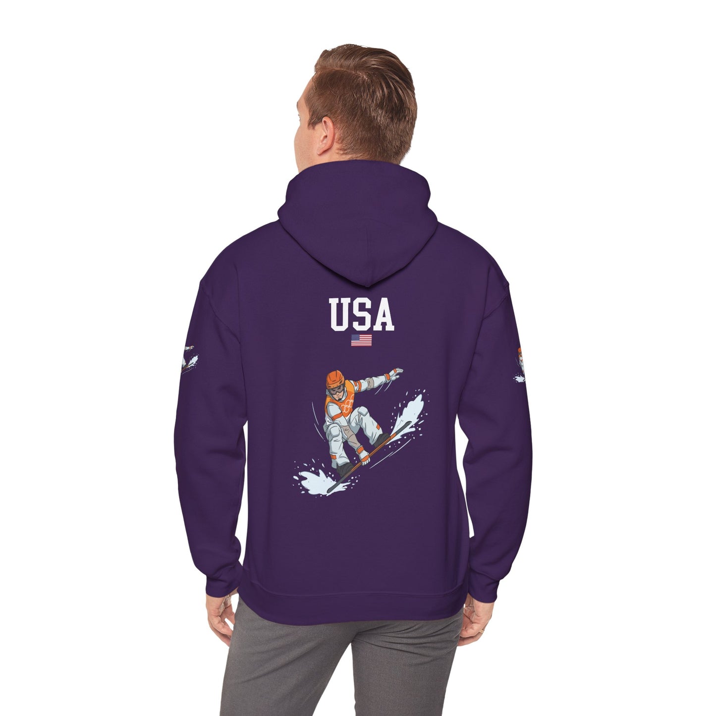 Princess Grace  TEAM USA  Unisex Heavy Blend Hooded Sweatshirt