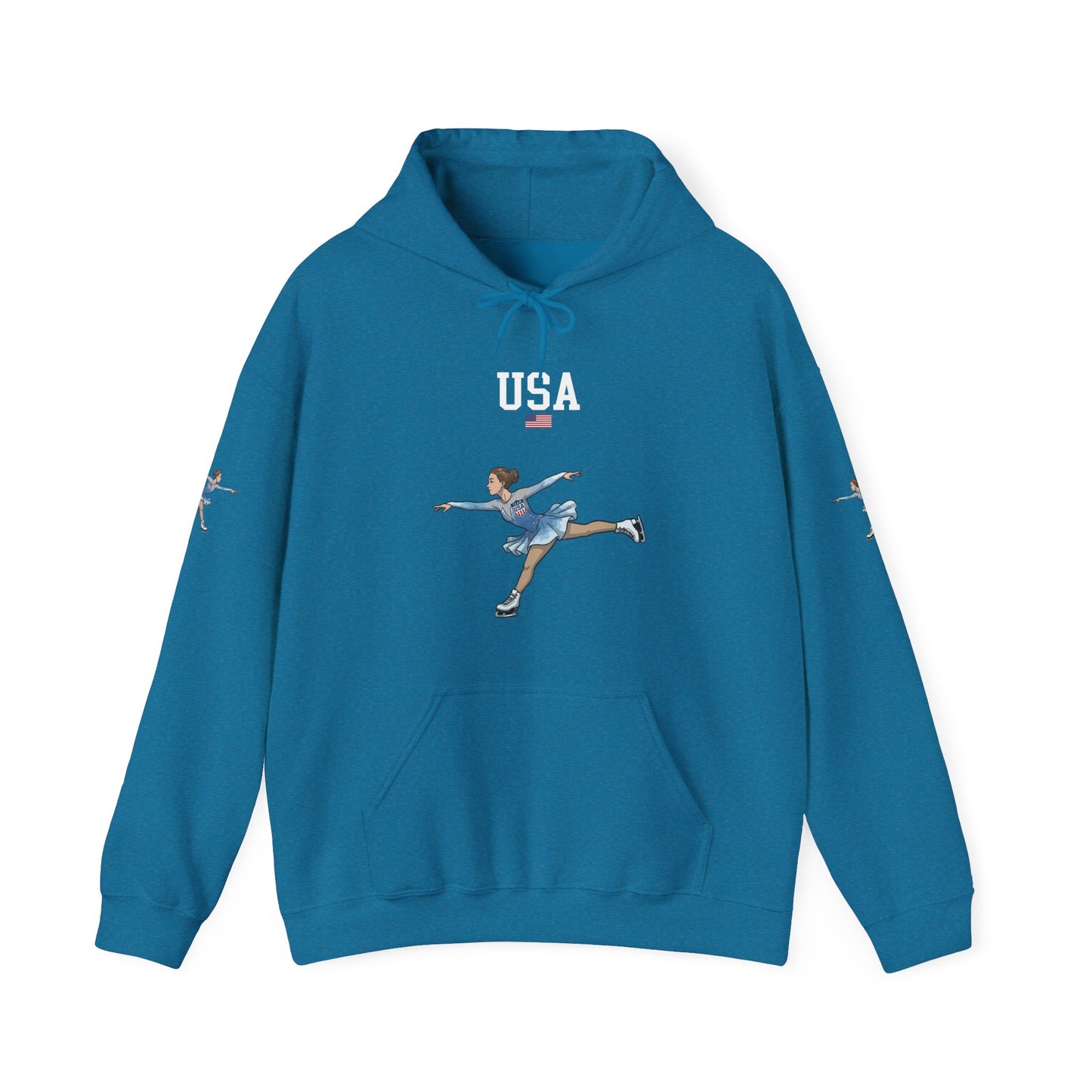 Princess Grace  TEAM USA  Unisex Heavy Blend Hooded Sweatshirt