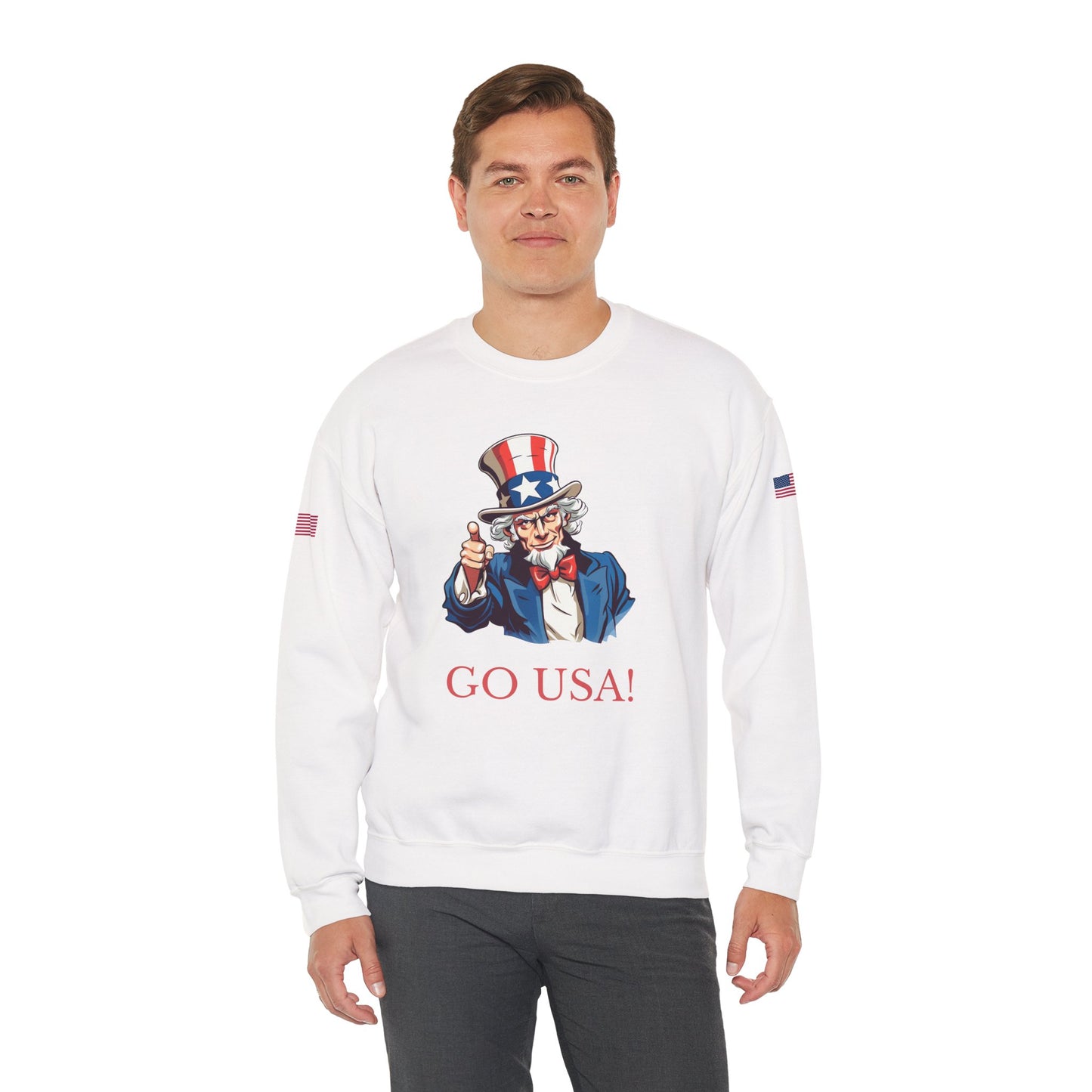 Princess Grace TEAM USA Unisex Heavy Blend Crewneck Sweatshirt