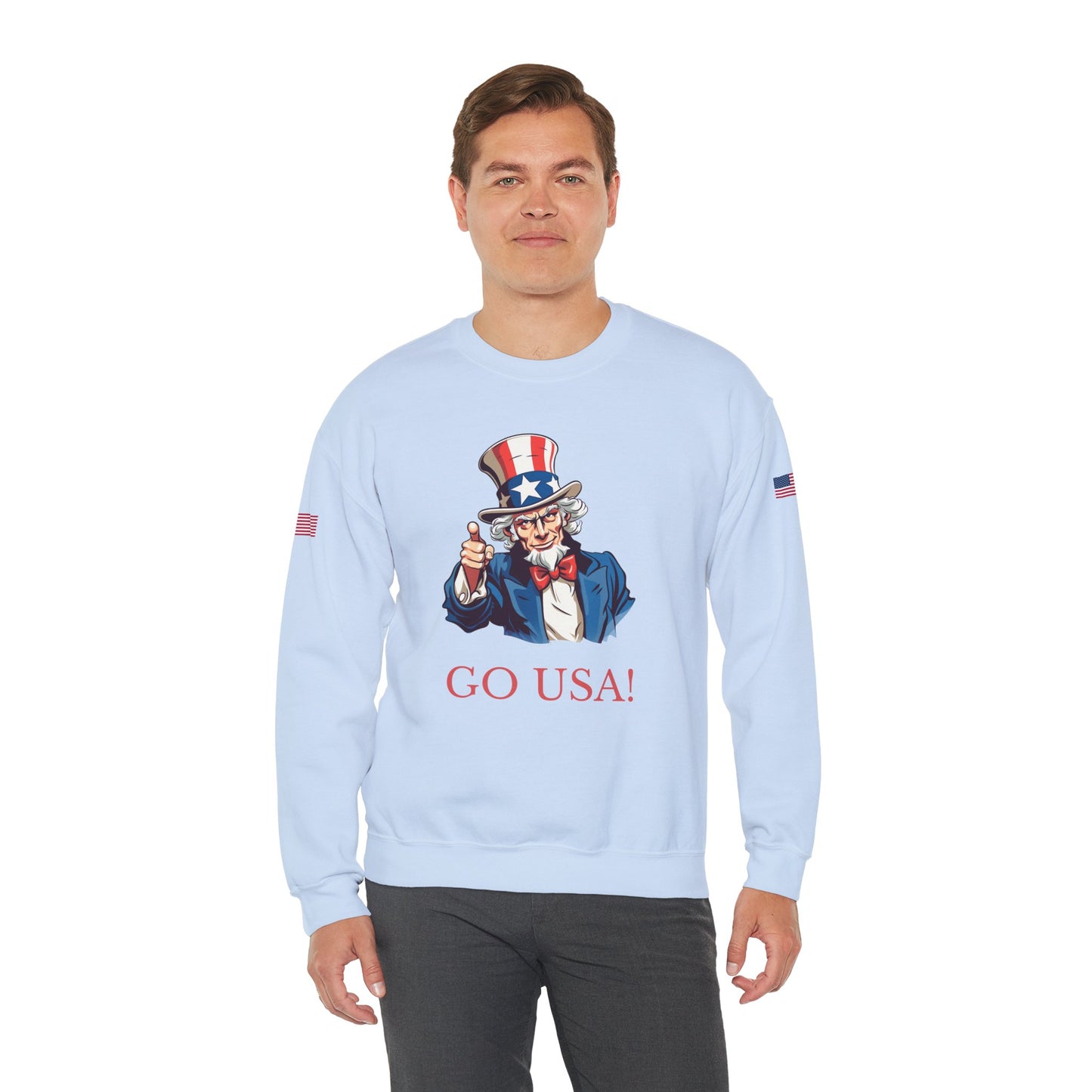 Princess Grace TEAM USA Unisex Heavy Blend Crewneck Sweatshirt