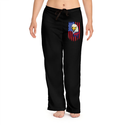 Princess Grace   American Eagle Pajama Pants  Cozy & Patriotic Sleepwear