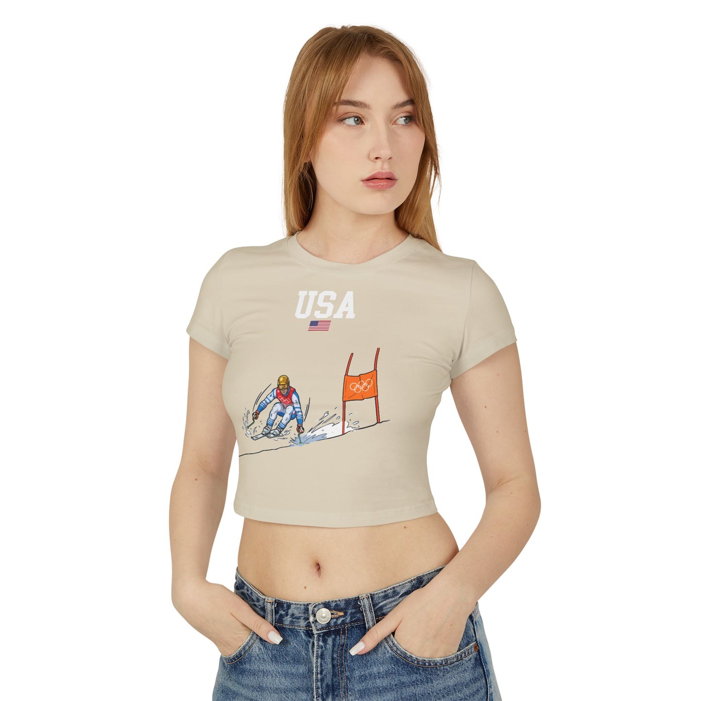 Princess Grace  TEAM USA  Women's Baby Tee