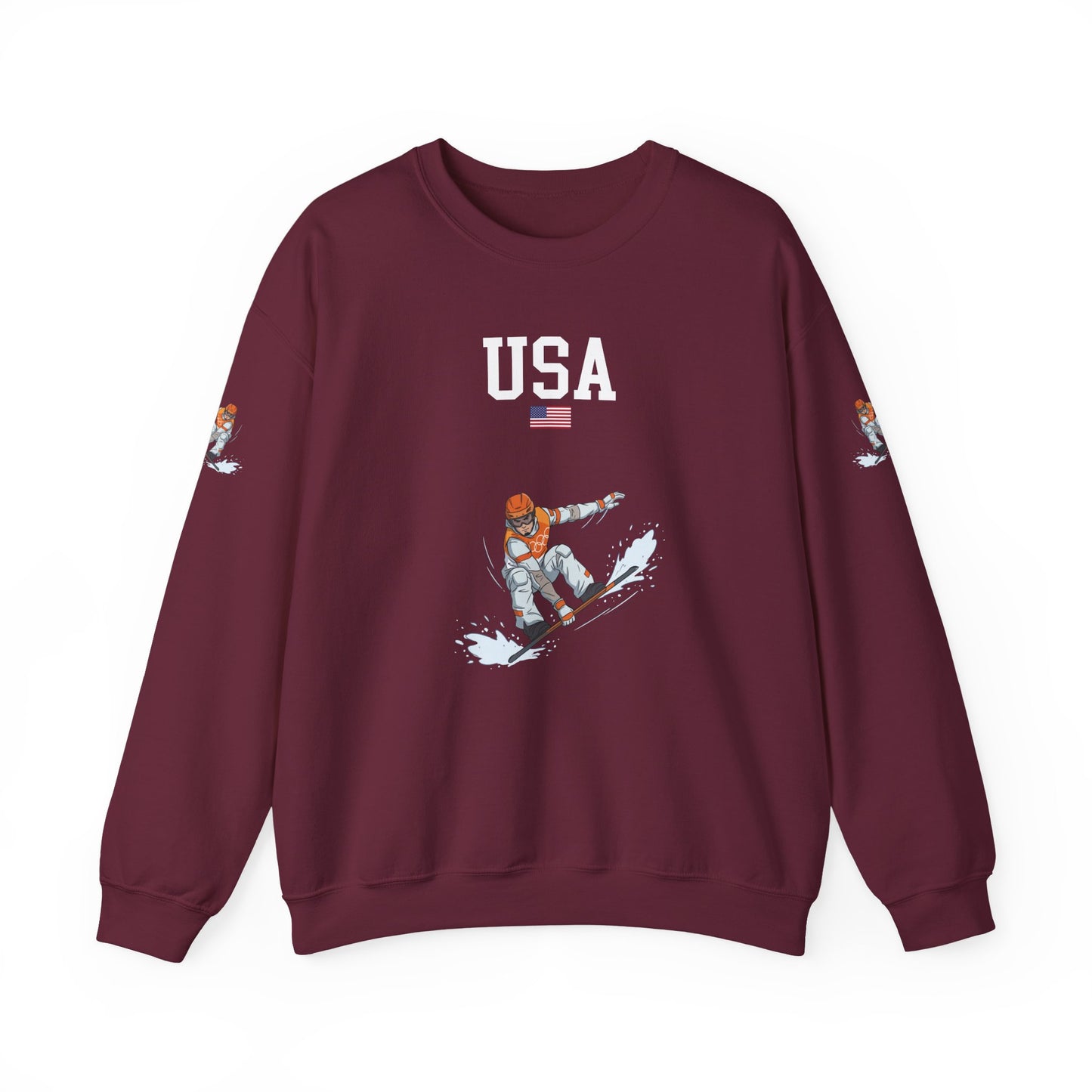 Princess Grace  TEAM USA  Unisex Heavy Blend  Crewneck Sweatshirt
