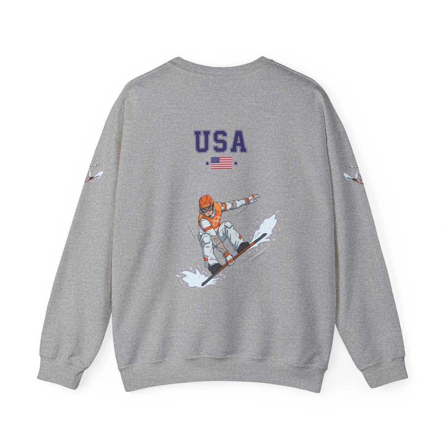 Princess Grace  TEAM USA  Unisex Heavy Blend  Crewneck Sweatshirt