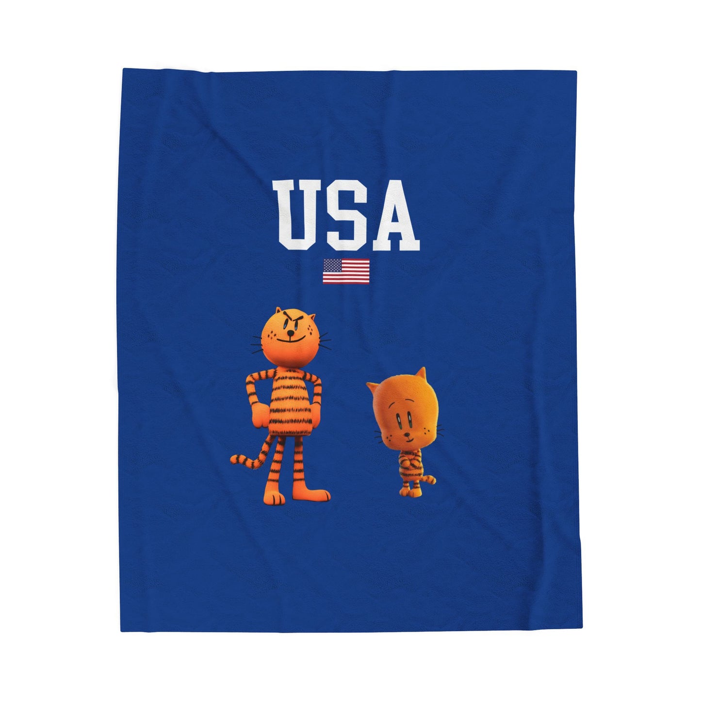 Princess Grace  TEAM USA  Velveteen Plush Blanket