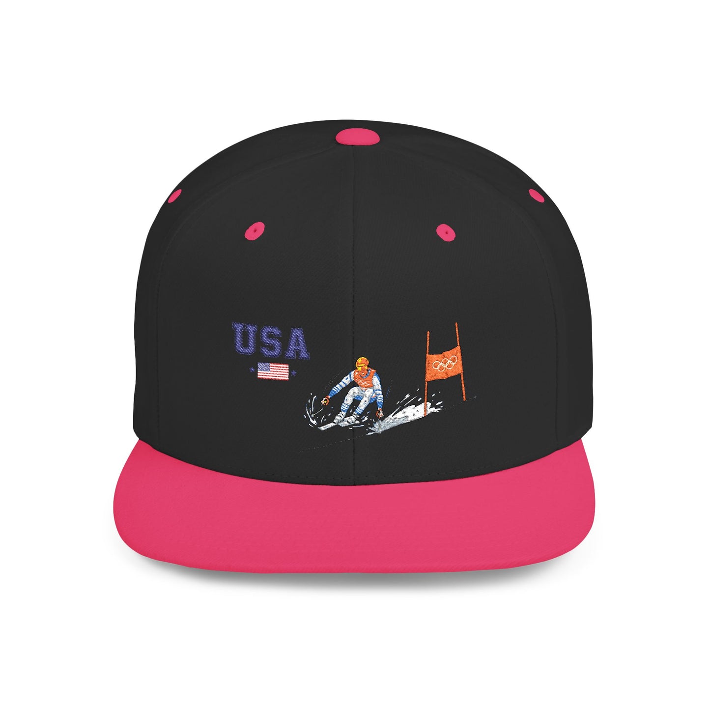 Princess Grace  TEAM USA  Flat Bill Snapback Hat