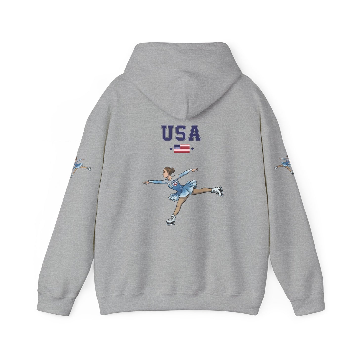 Princess Grace  TEAM USA  Unisex Heavy Blend Hooded Sweatshirt