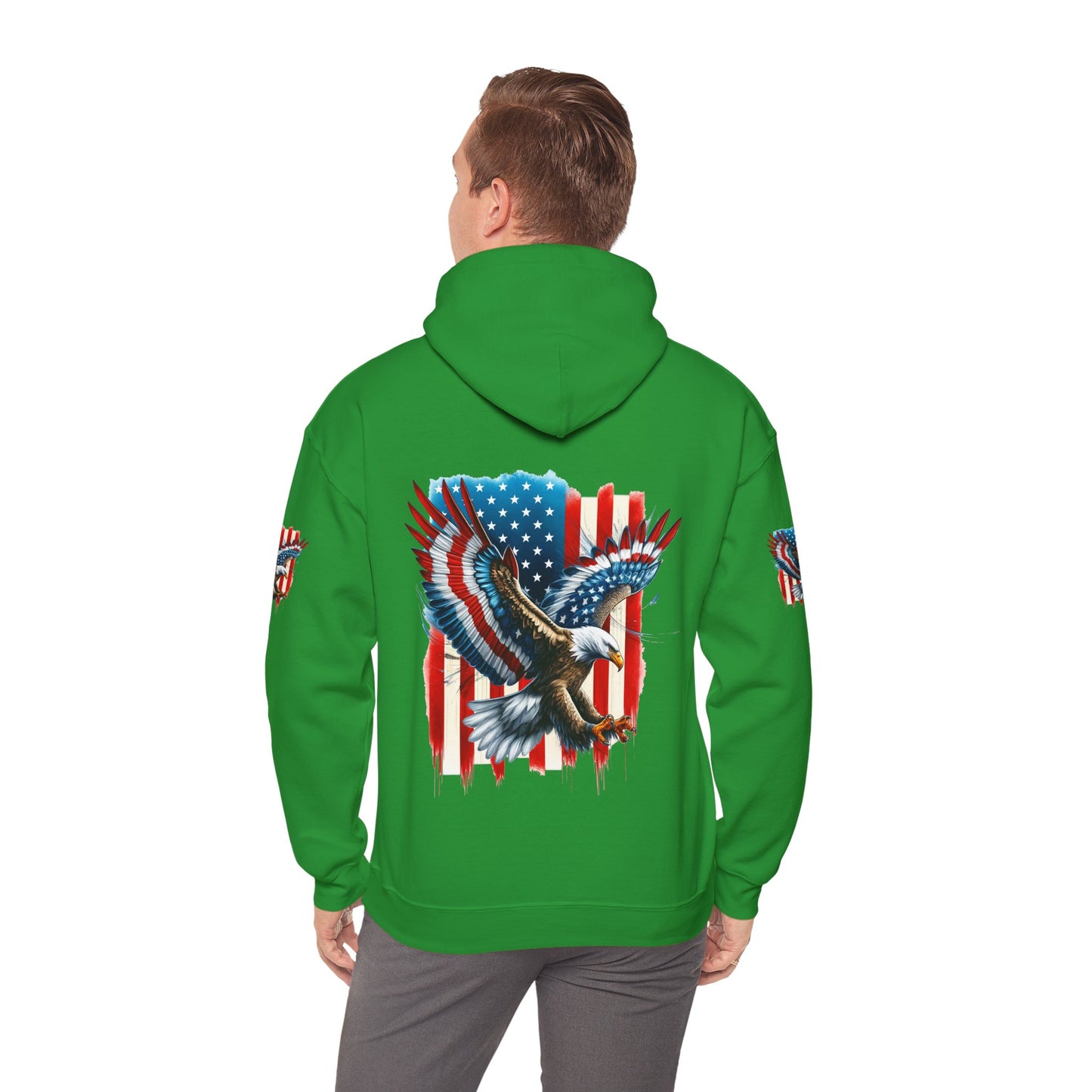 Princess Grace Patriotic Unisex Heavy Blend Hooded Sweatshirt