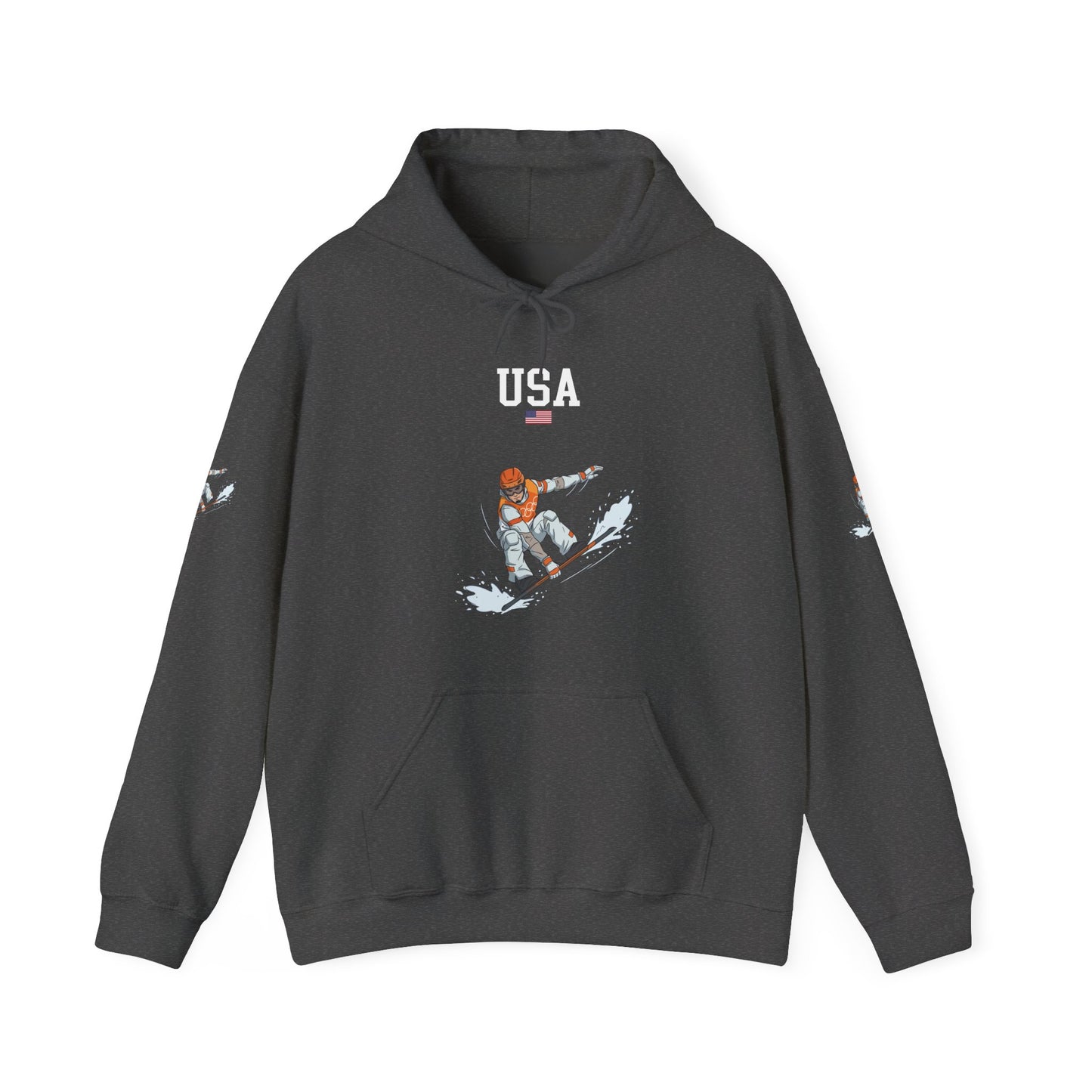 Princess Grace  TEAM USA  Unisex Heavy Blend Hooded Sweatshirt