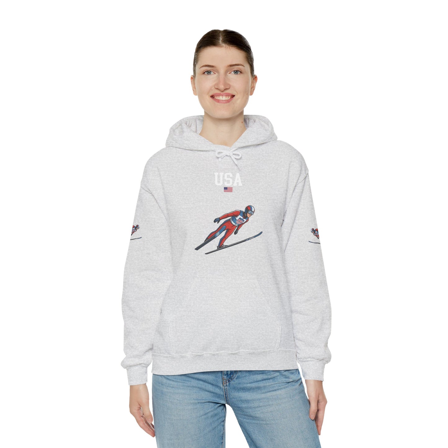 Princess Grace  TEAM USA  Unisex Heavy Blend Hooded Sweatshirt