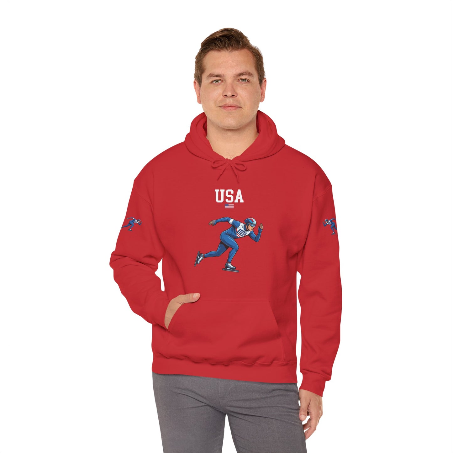Princess Grace  TEAM USA  Unisex Heavy Blend Hooded Sweatshirt