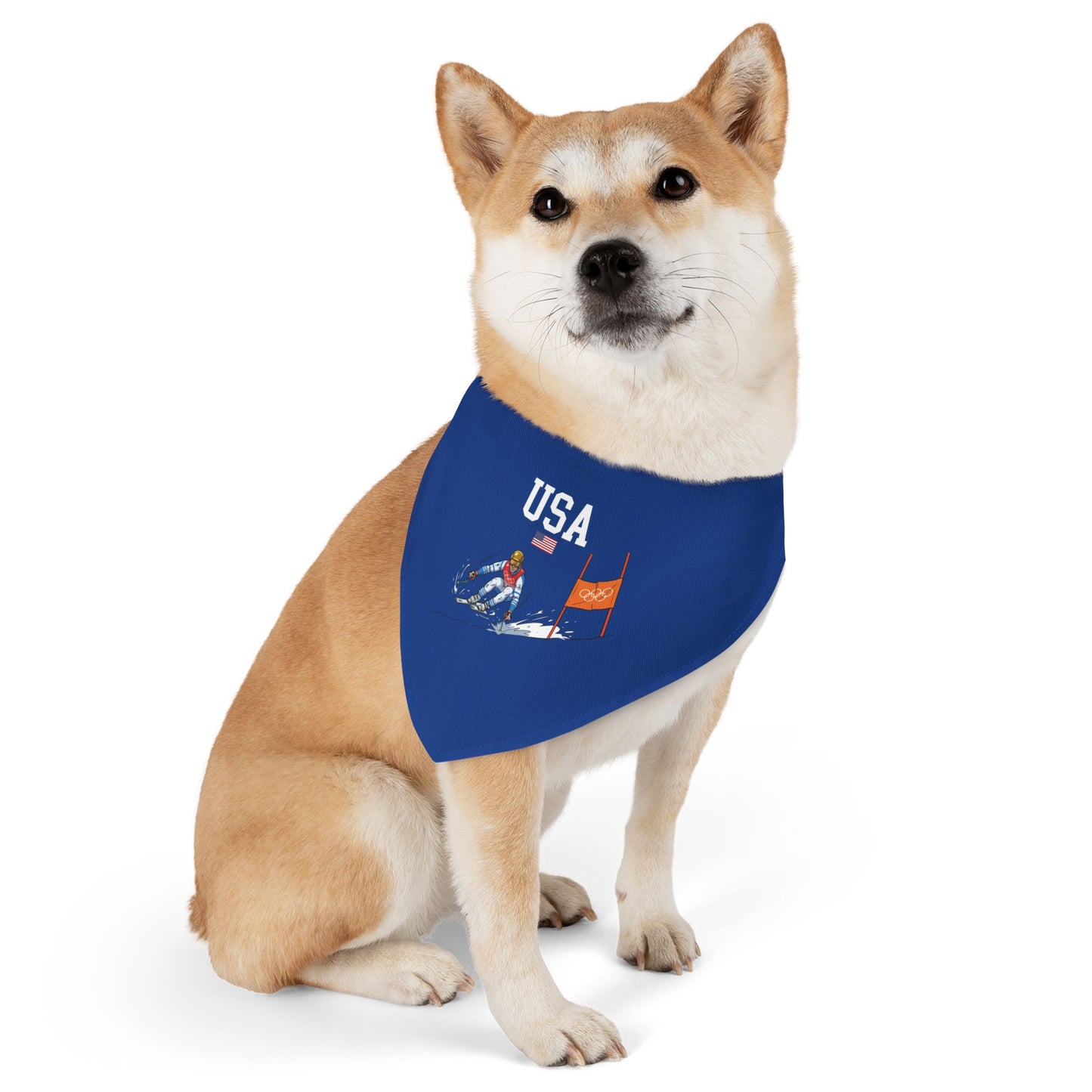 Princess Grace  TEAM USA  Pet Bandana Collar