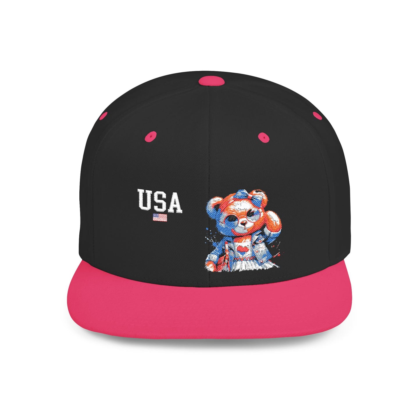 Princess Grace  TEAM USA  Flat Bill Snapback Hat