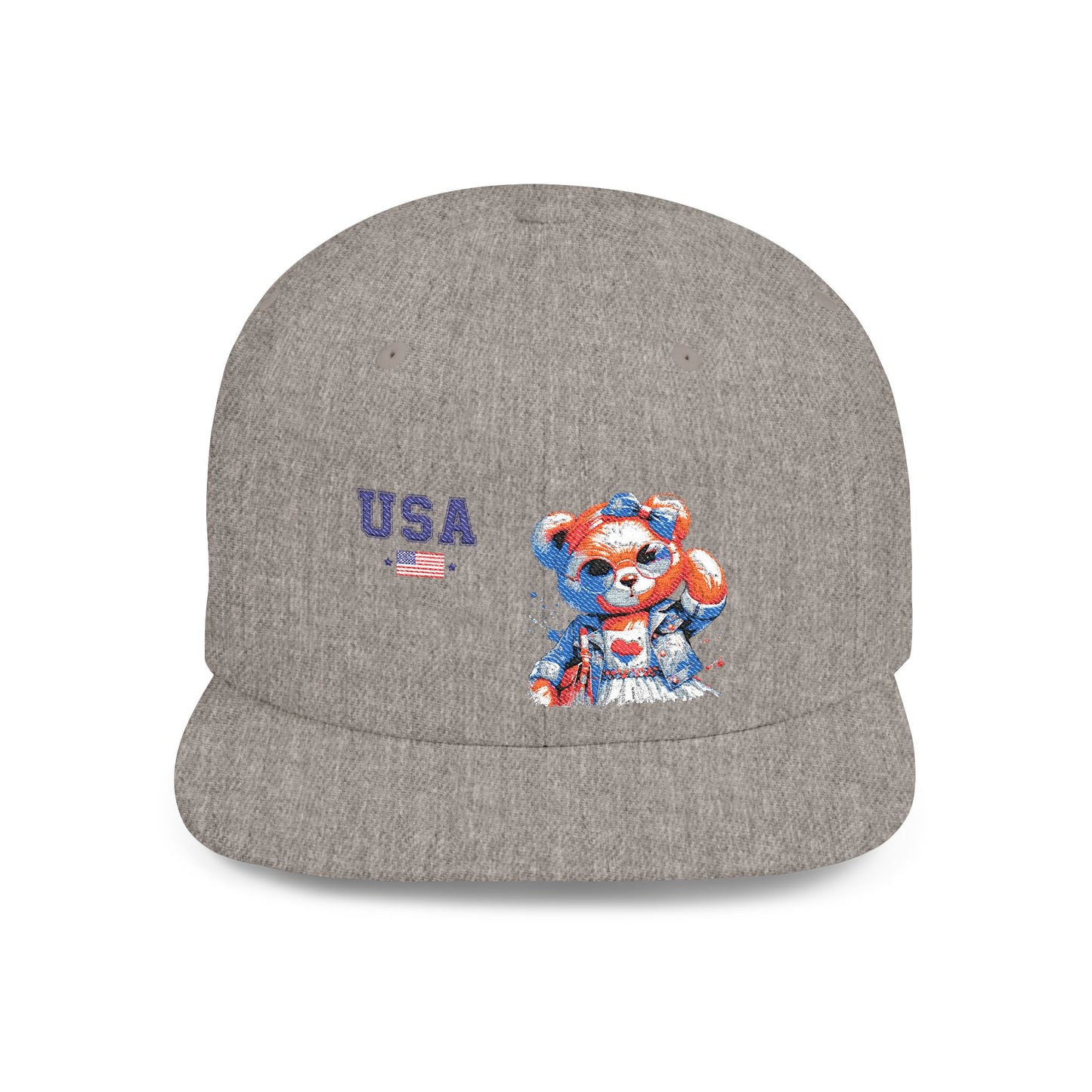 Princess Grace  TEAM USA  Flat Bill Snapback Hat