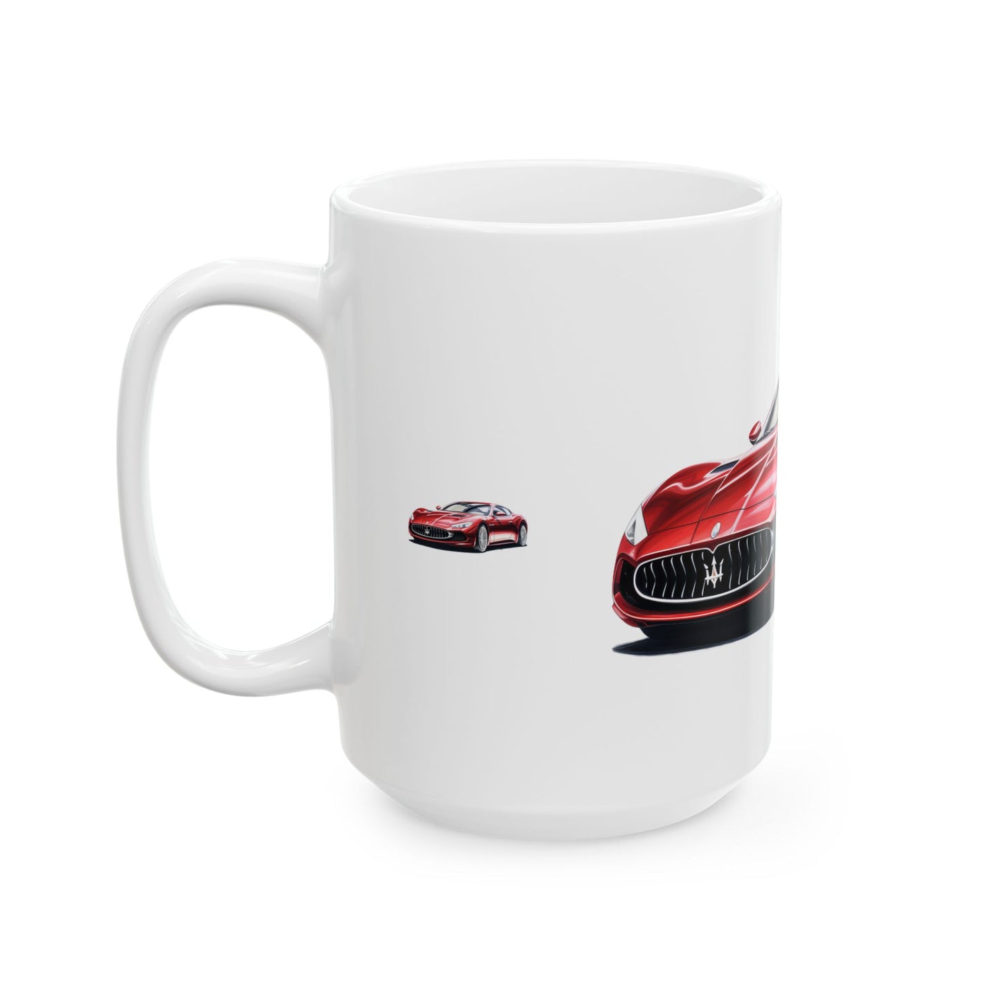 Princess Grace  Luxury Sports Car Ceramic Mug   Perfect for Car Enthusiasts, 11oz & 15oz Options